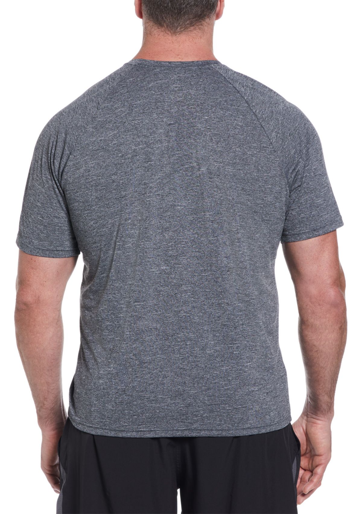 Big & Tall Short Sleeve Solid Hydro Heather T-Shirt