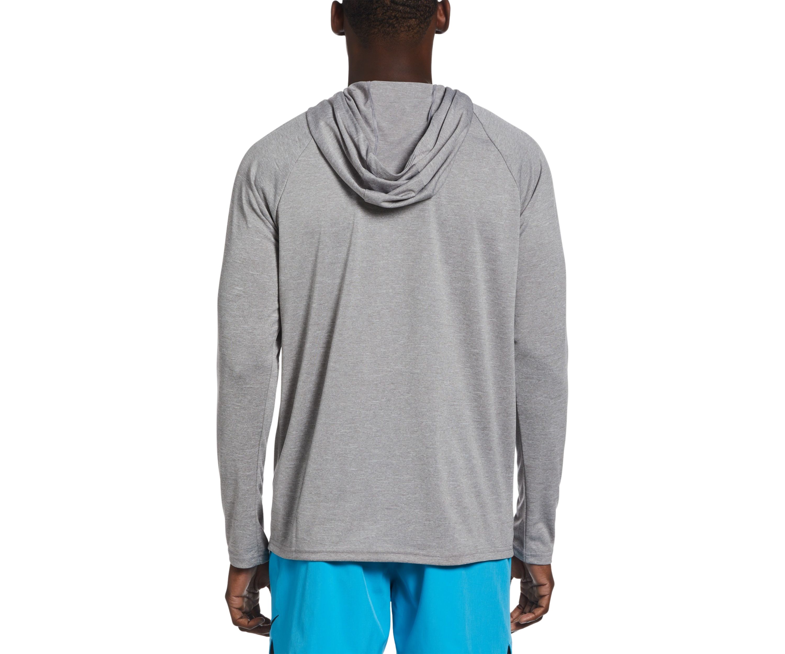 Heather Long Sleeve Hooded Swim Hydroguard 