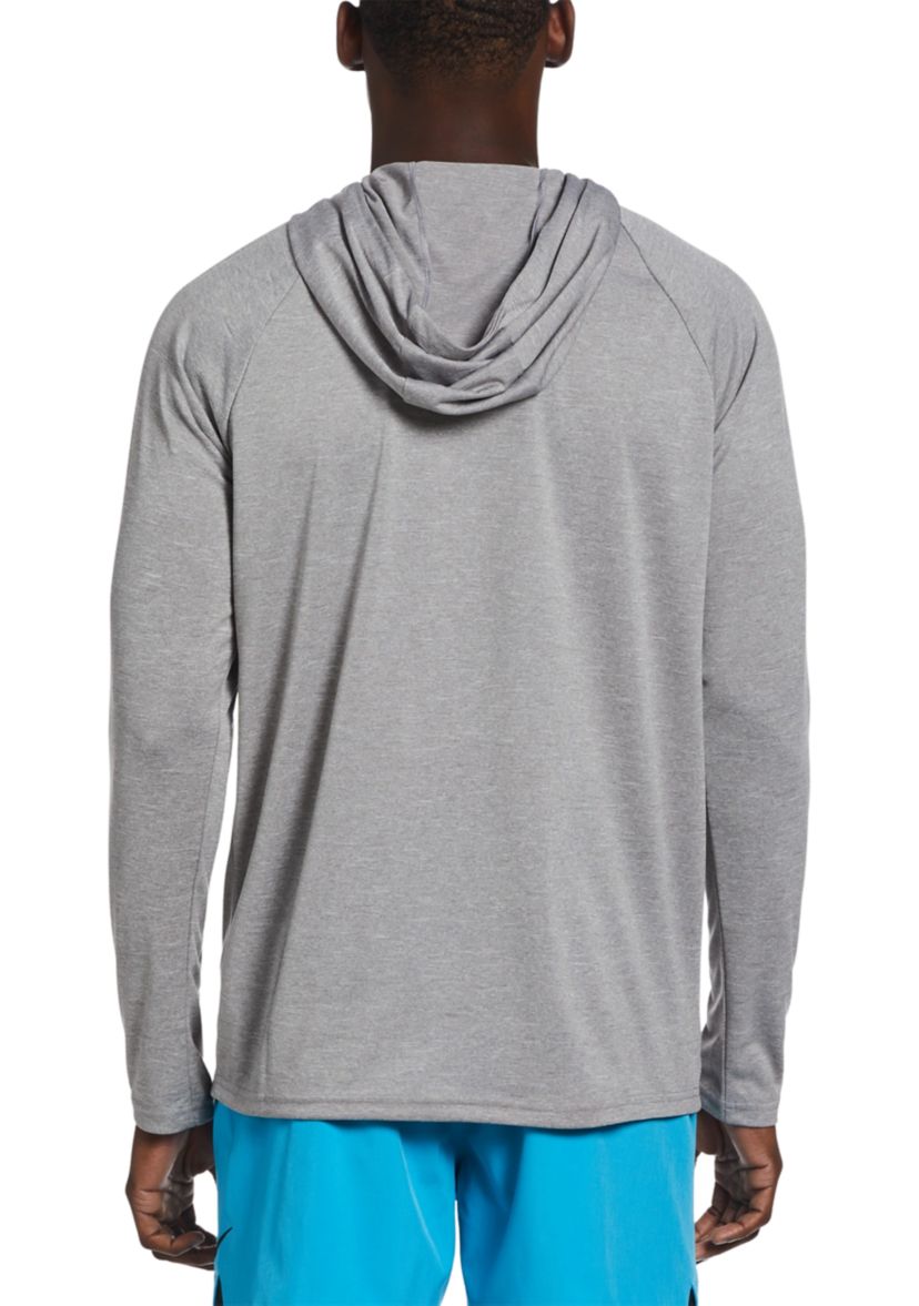 Heather Long Sleeve Hooded Swim Hydroguard 