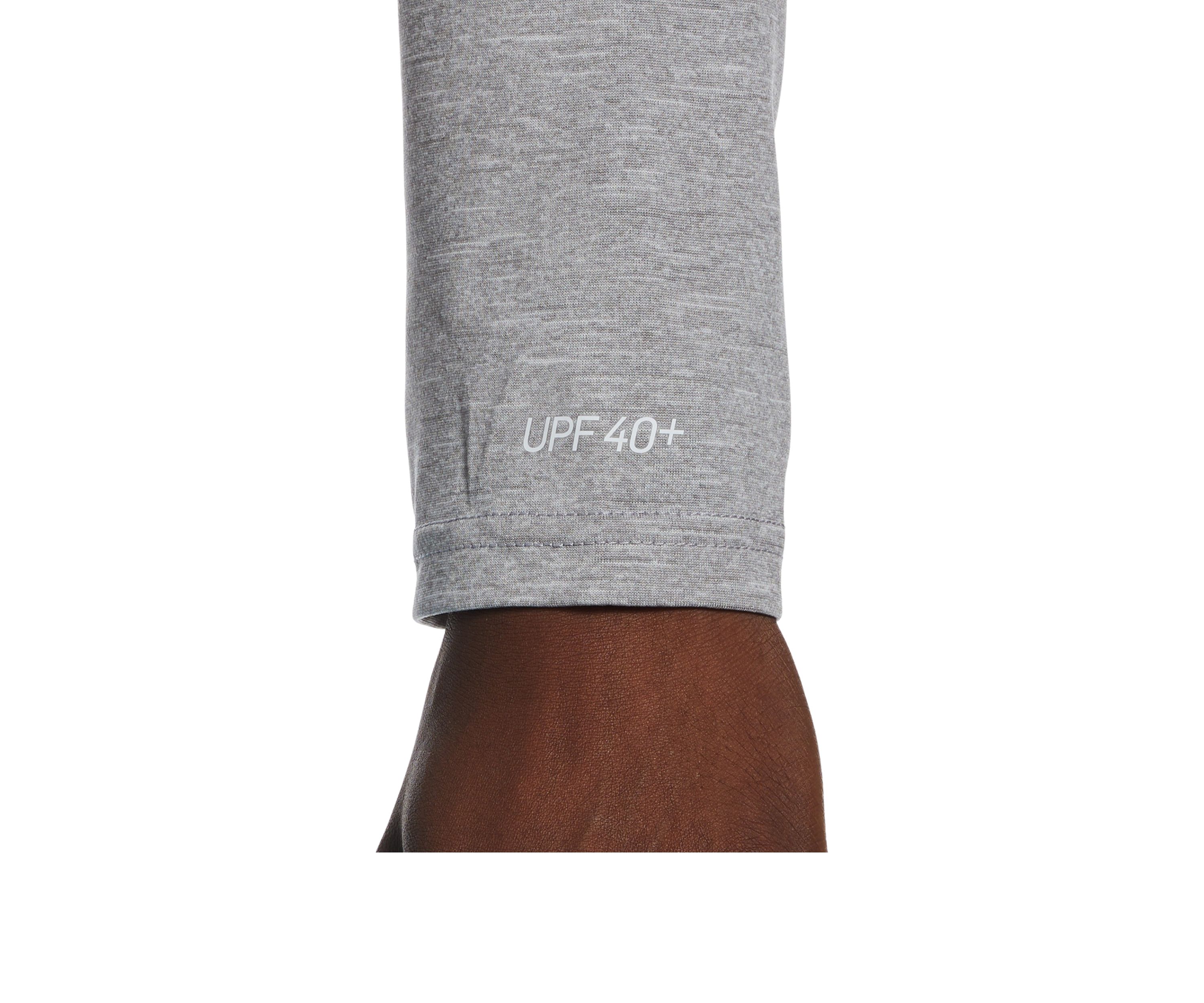 Heather Long Sleeve Hooded Swim Hydroguard 