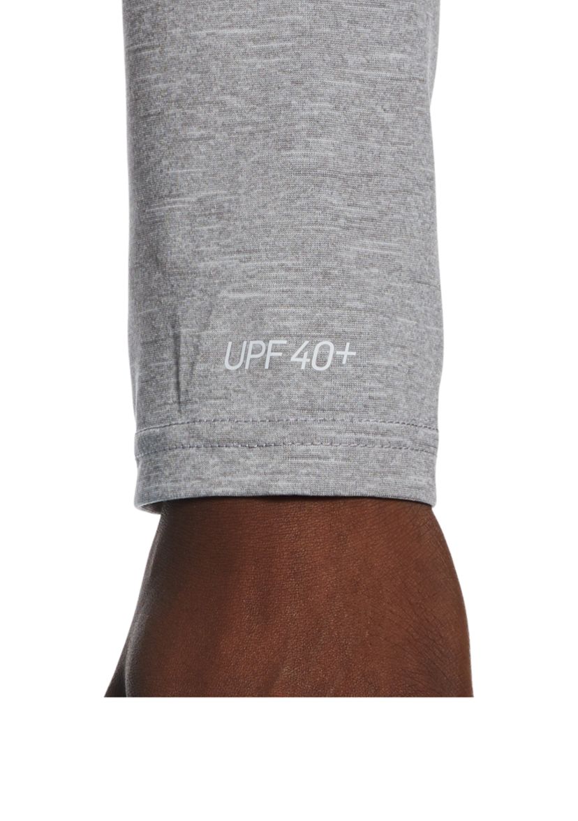 Heather Long Sleeve Hooded Swim Hydroguard 