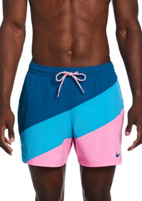 fondo de pantalla Siesta limpiar Nike® Color Surge 5" Volley Swim Shorts | belk