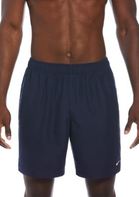 Nike Men's Essential Lap 7" Volley Swim Shorts, Navy Blue, Medium