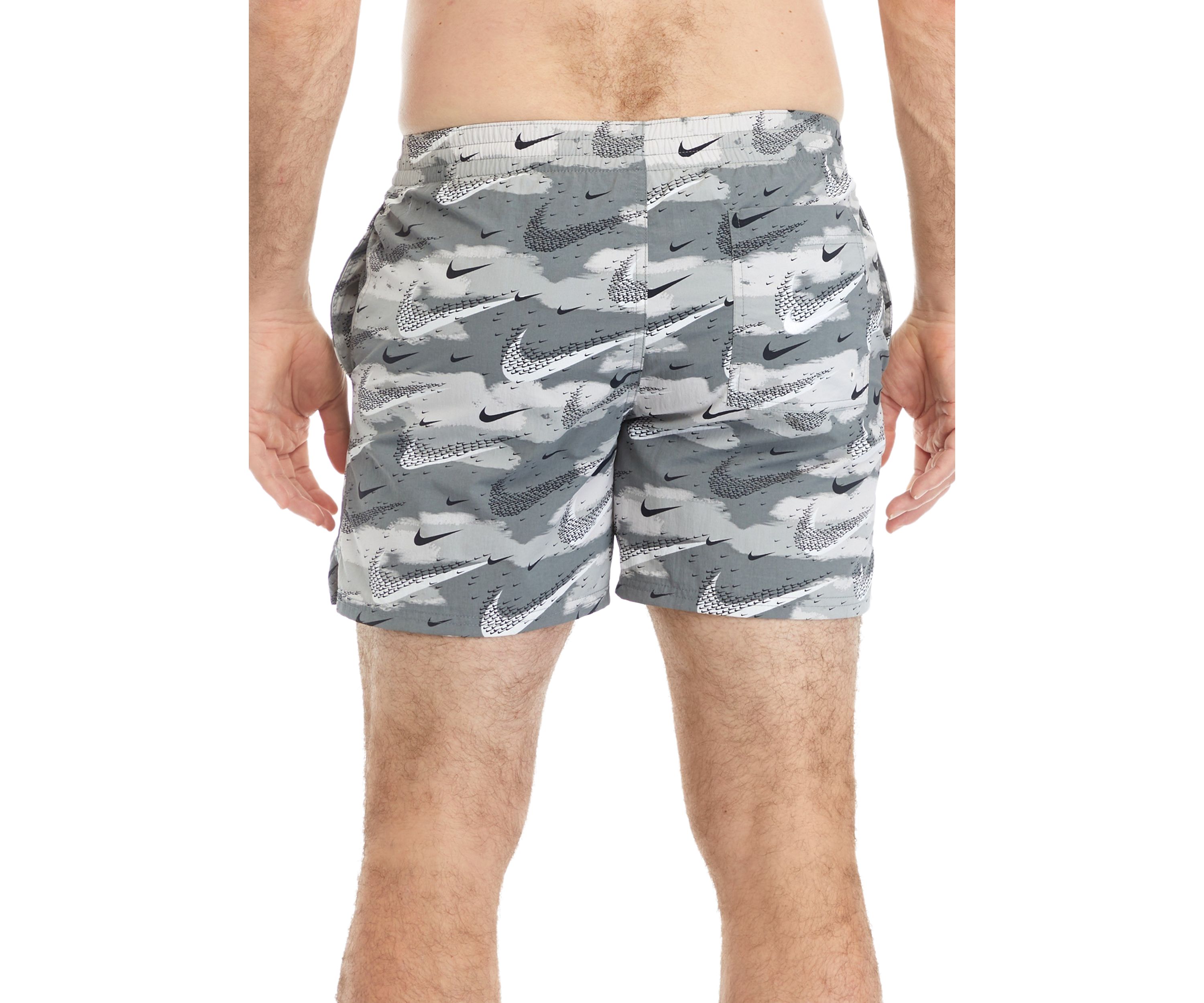 5 Flocked Volley Swim Shorts