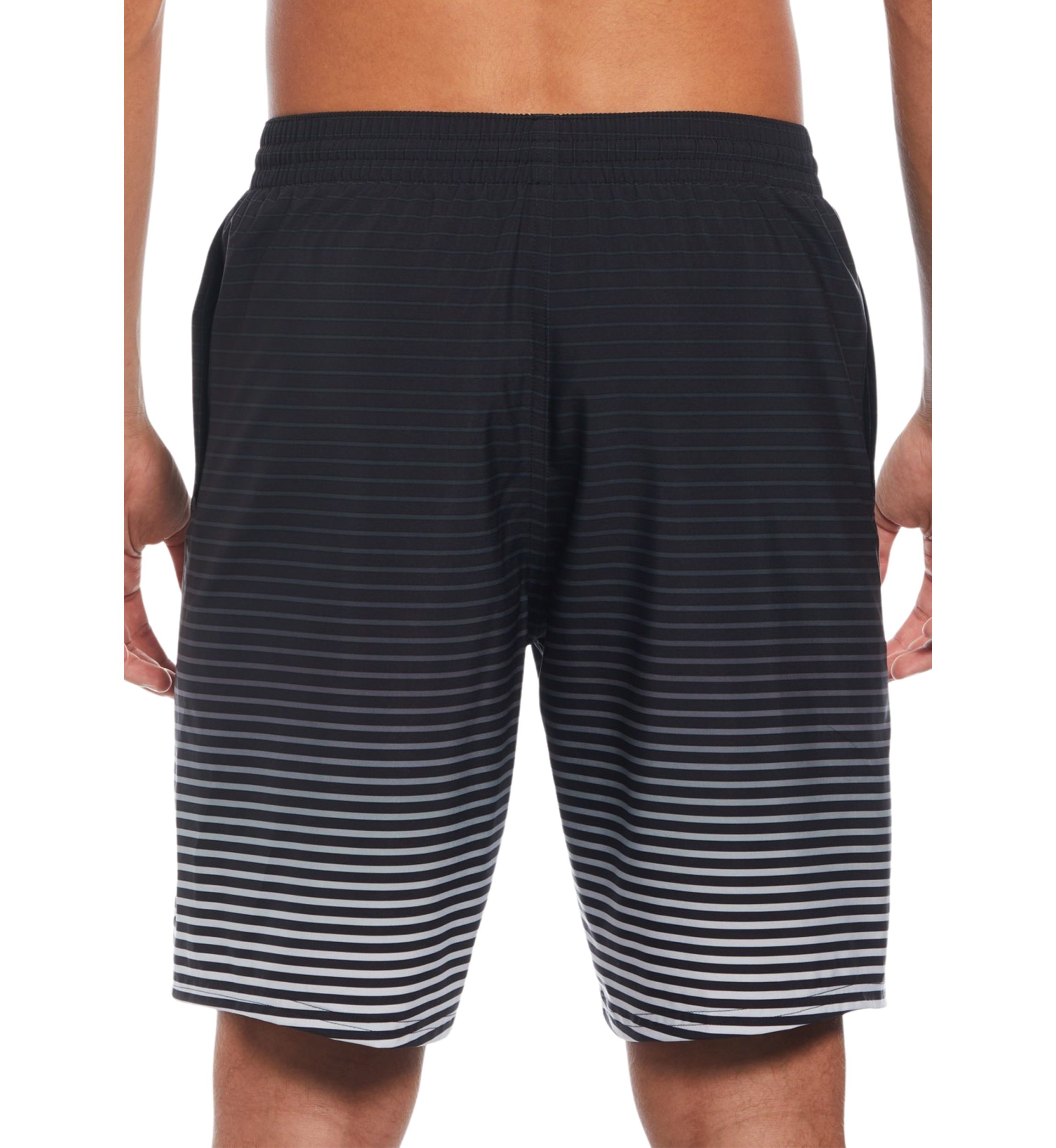 Fade Stripe 9" Volley Swim Shorts