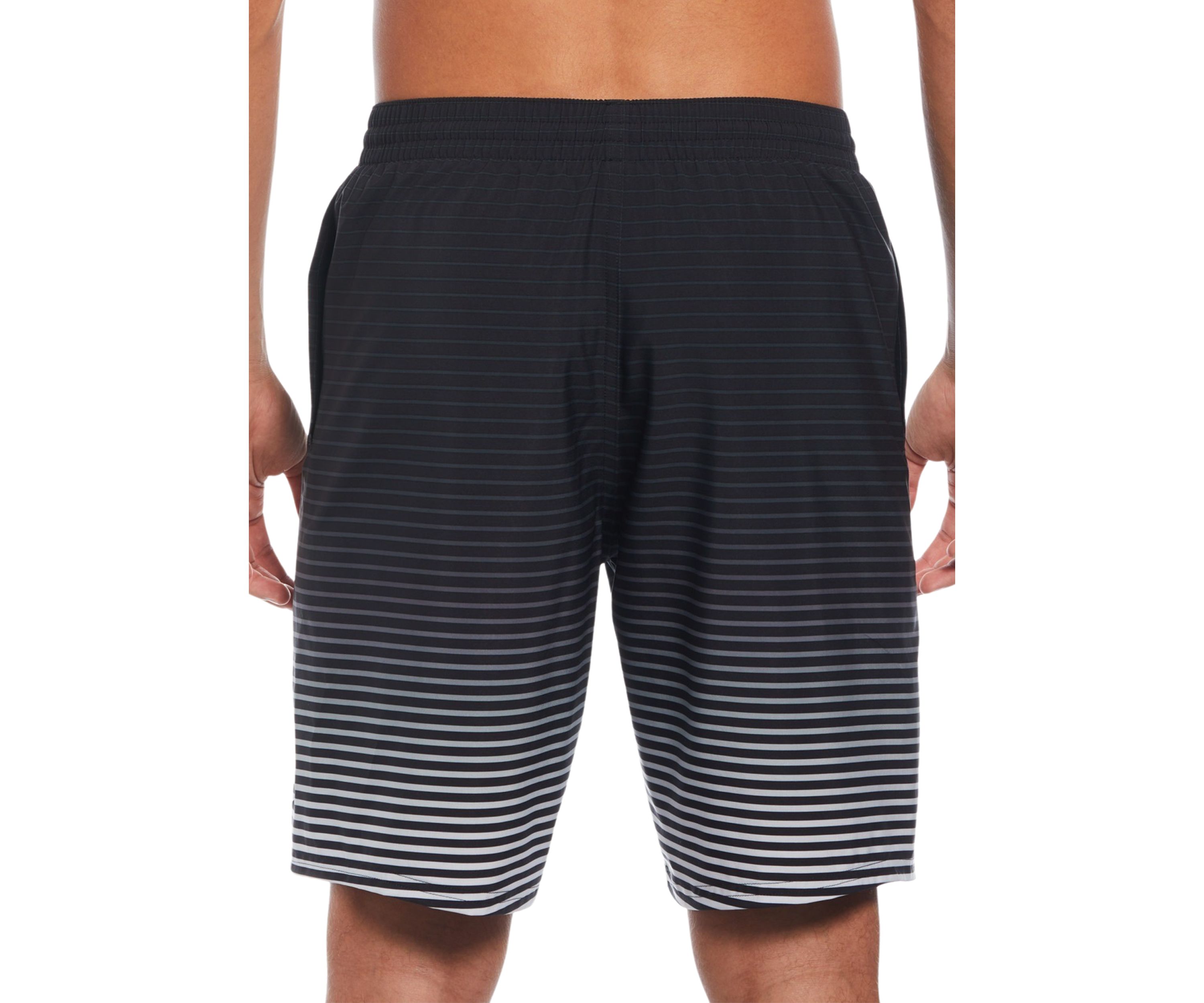 Fade Stripe 9" Volley Swim Shorts