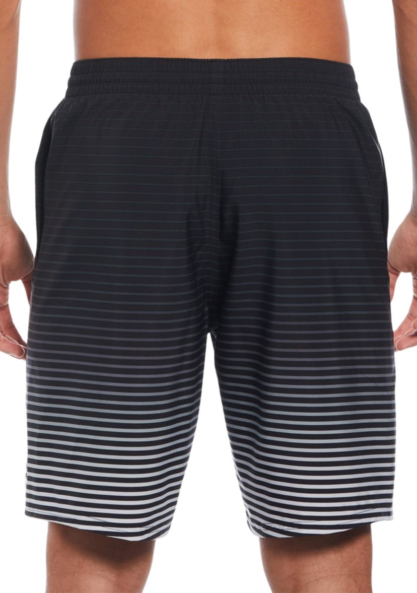 Fade Stripe 9" Volley Swim Shorts