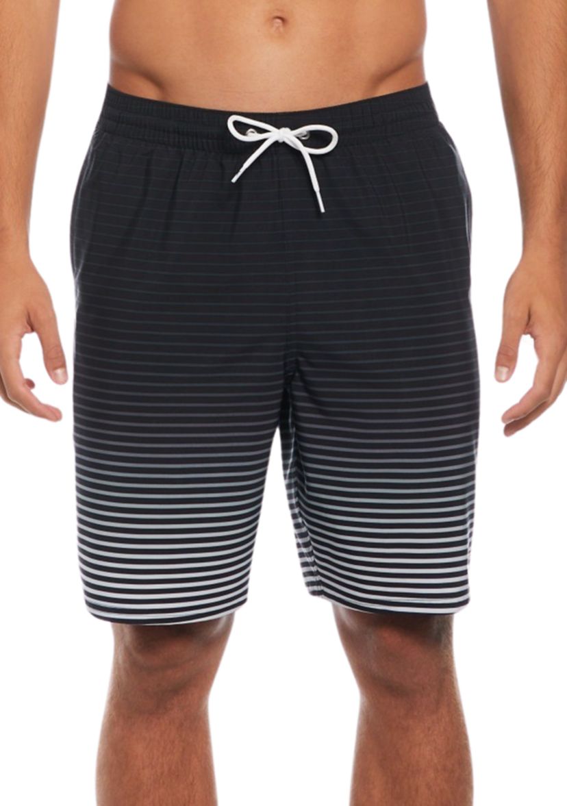 Fade Stripe 9" Volley Swim Shorts