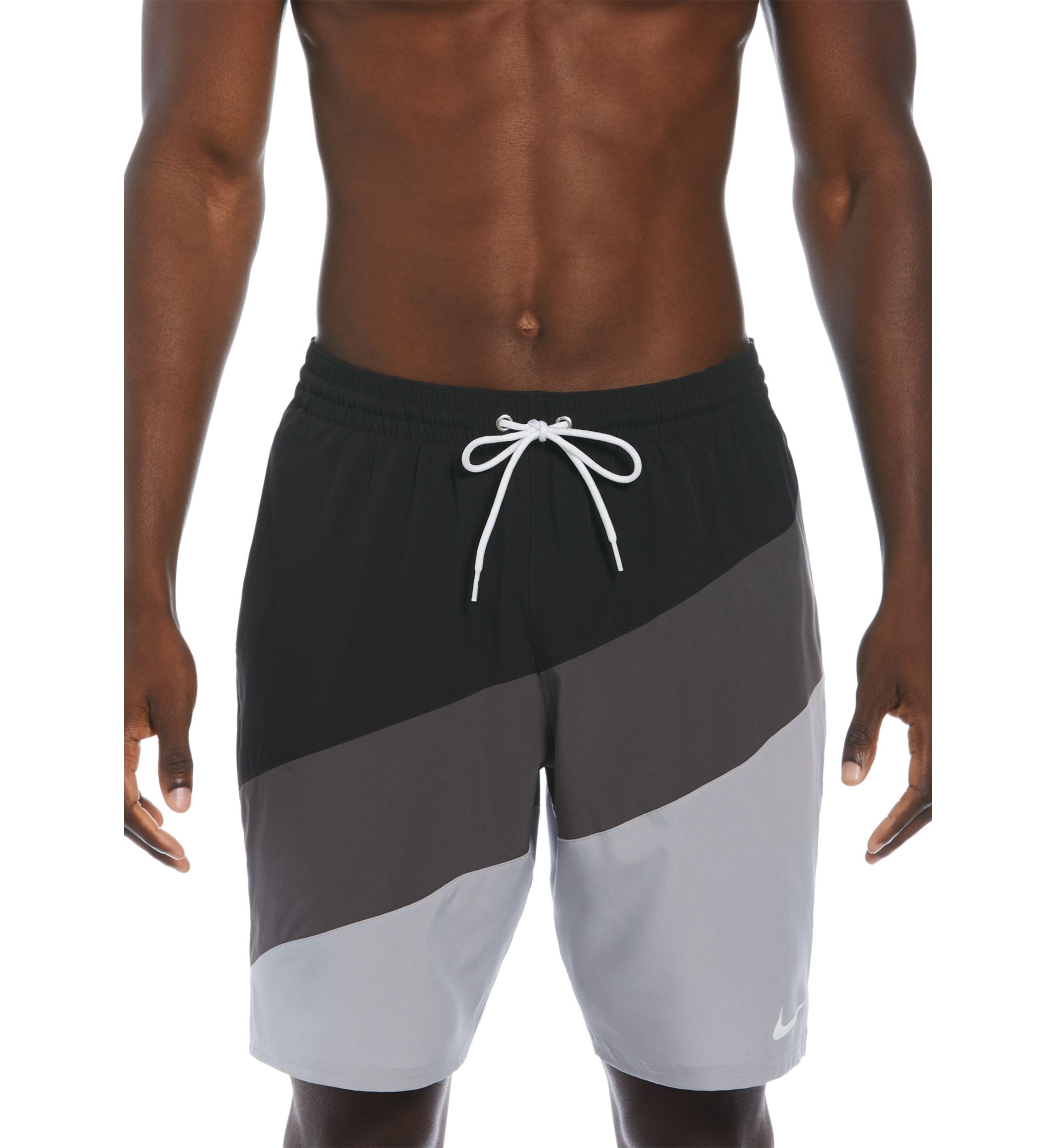 9" Color Sideways Surge Swim Trunks