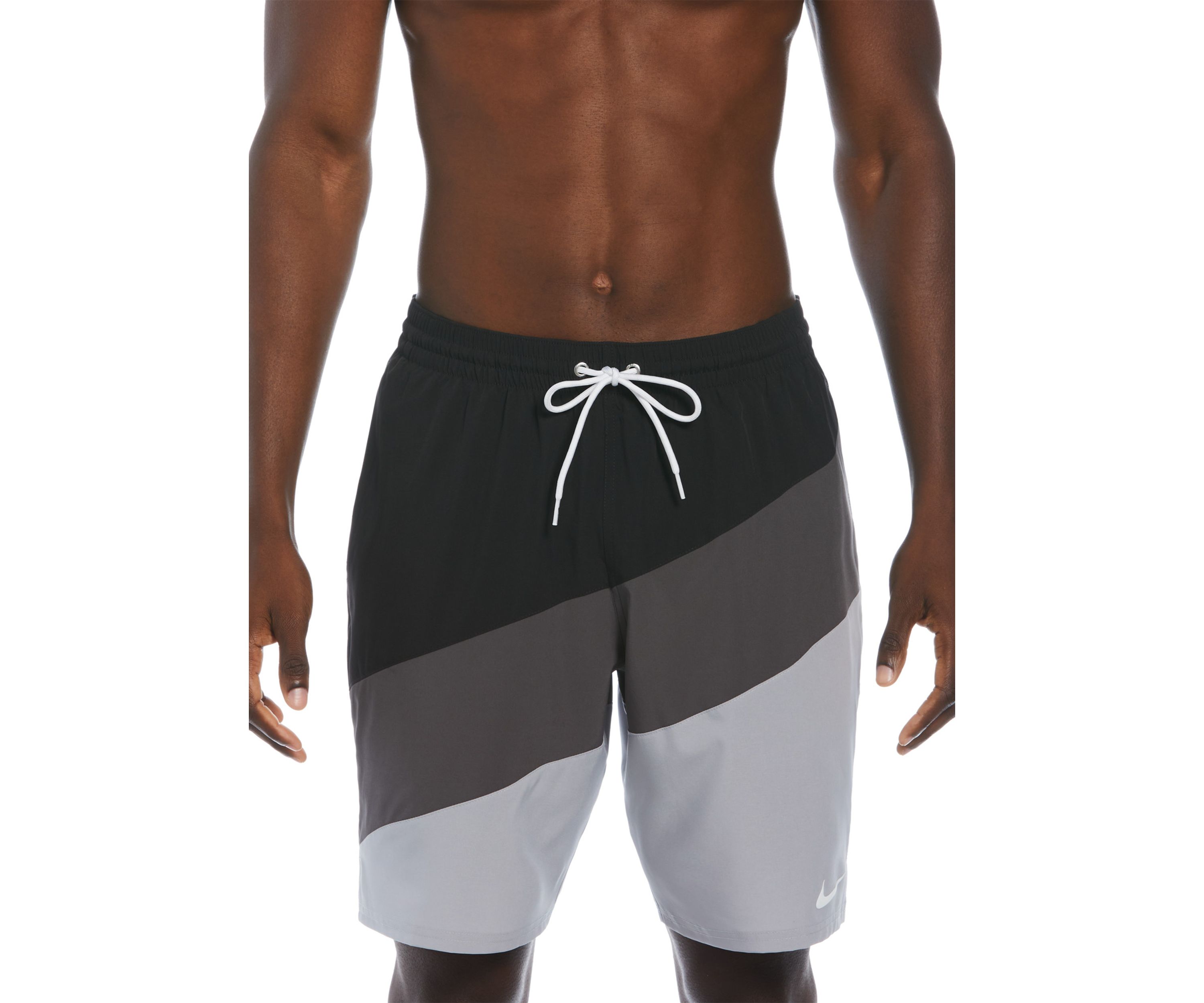 9" Color Sideways Surge Swim Trunks