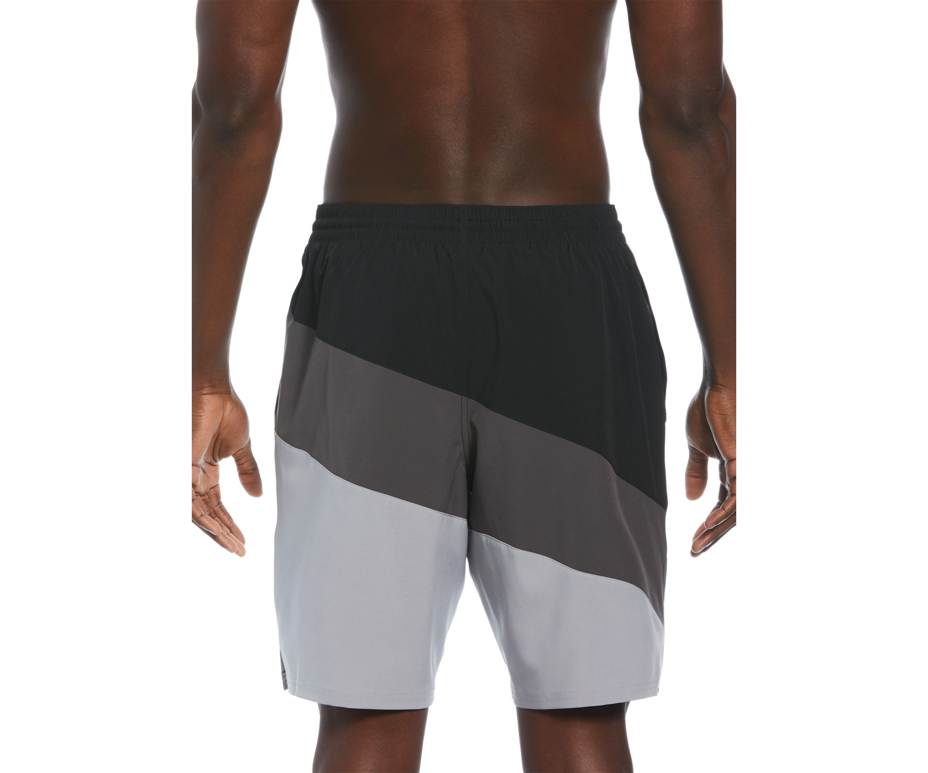 9" Color Sideways Surge Swim Trunks