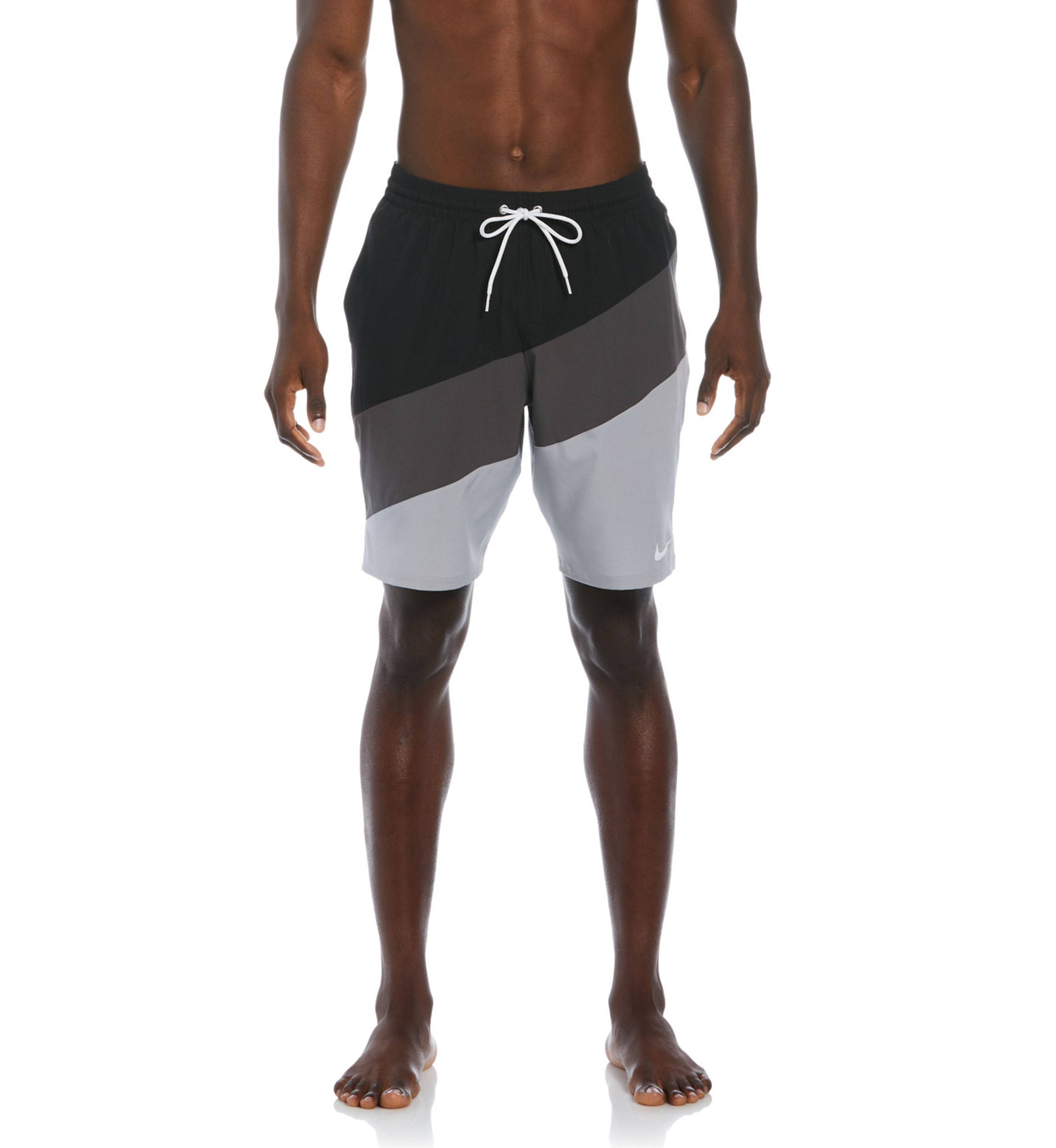9" Color Sideways Surge Swim Trunks