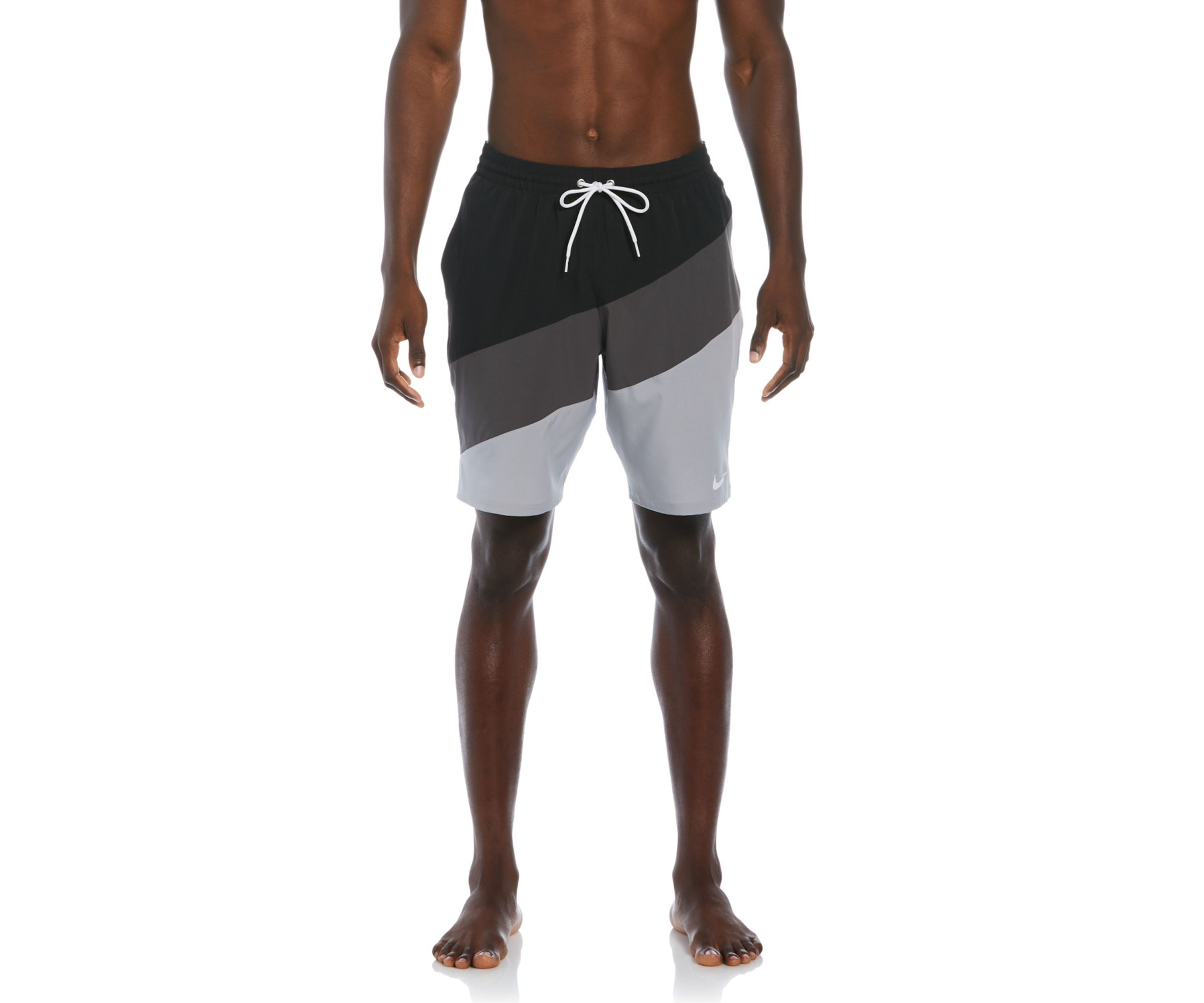 9" Color Sideways Surge Swim Trunks