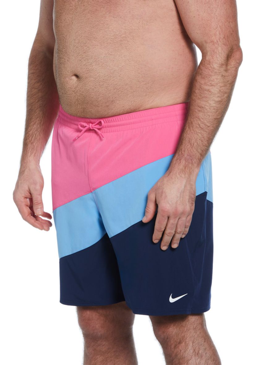 Big & Tall Color Surge 9" Volley Swim Shorts