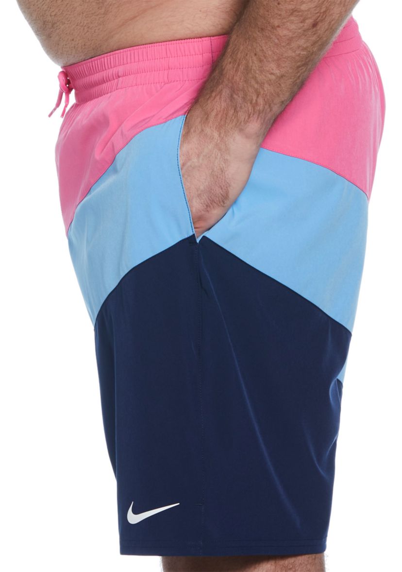 Big & Tall Color Surge 9" Volley Swim Shorts
