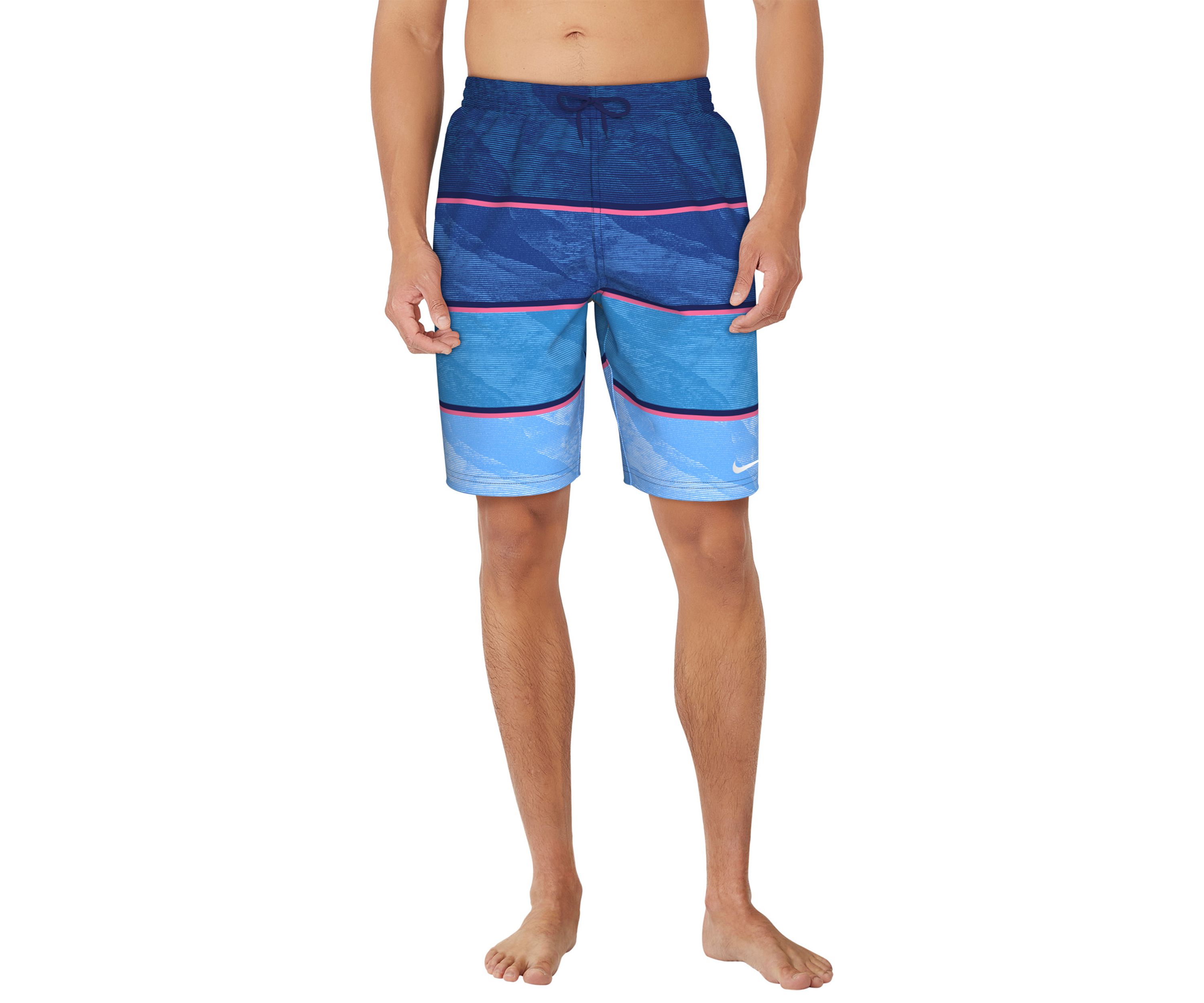 Wave Stripe 9" Volley Shorts