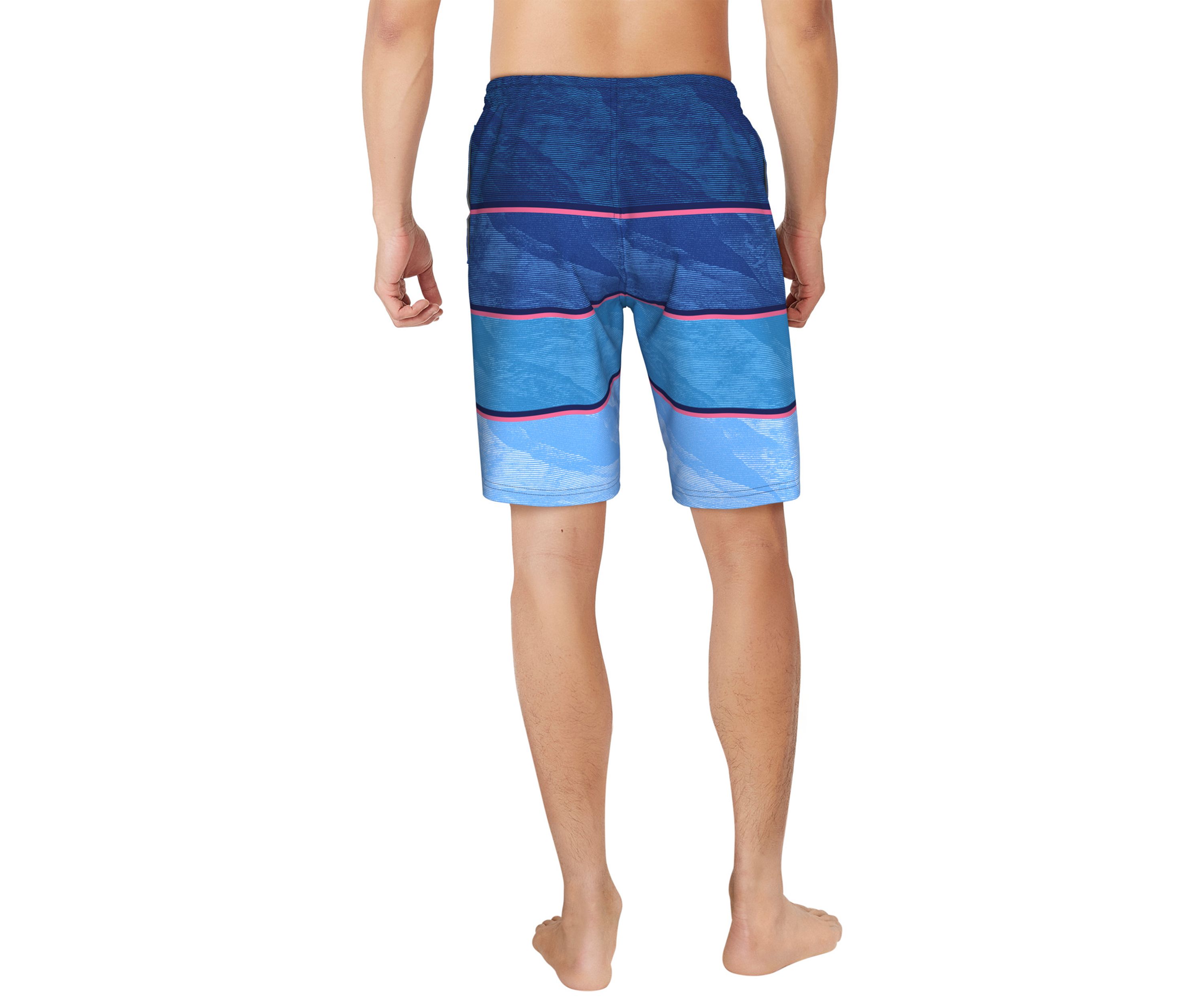 Wave Stripe 9" Volley Shorts
