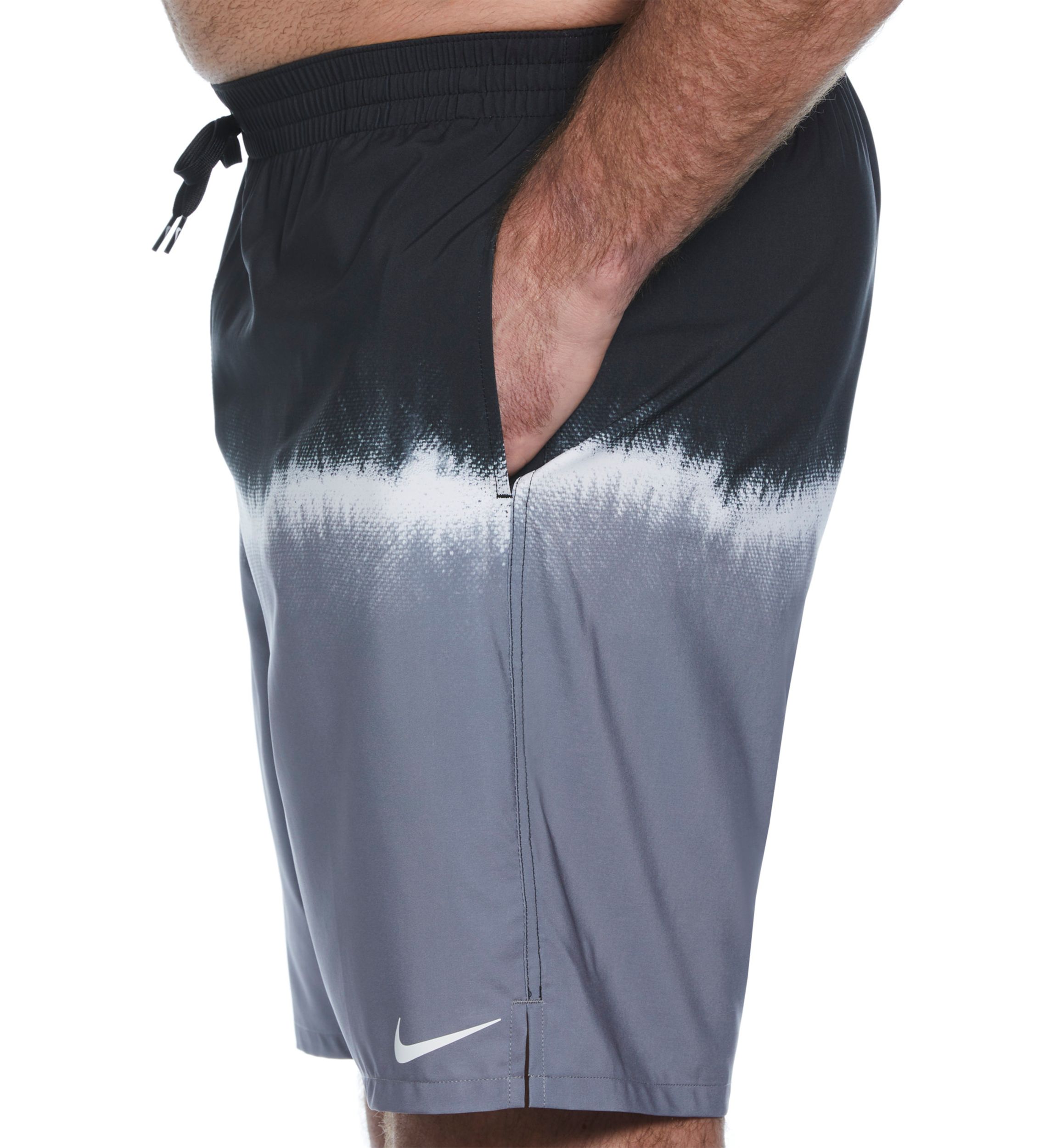 Big & Tall Ocean Merge 9" Volley Swim Shorts