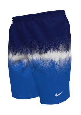 Nike Men's Swim Breaker Shorts - Ocean Merge, Navy Blue, 2XL