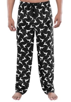 Adult Mens Fleece Big and Tall Pajamas Jammies Pants Penguin XXL 