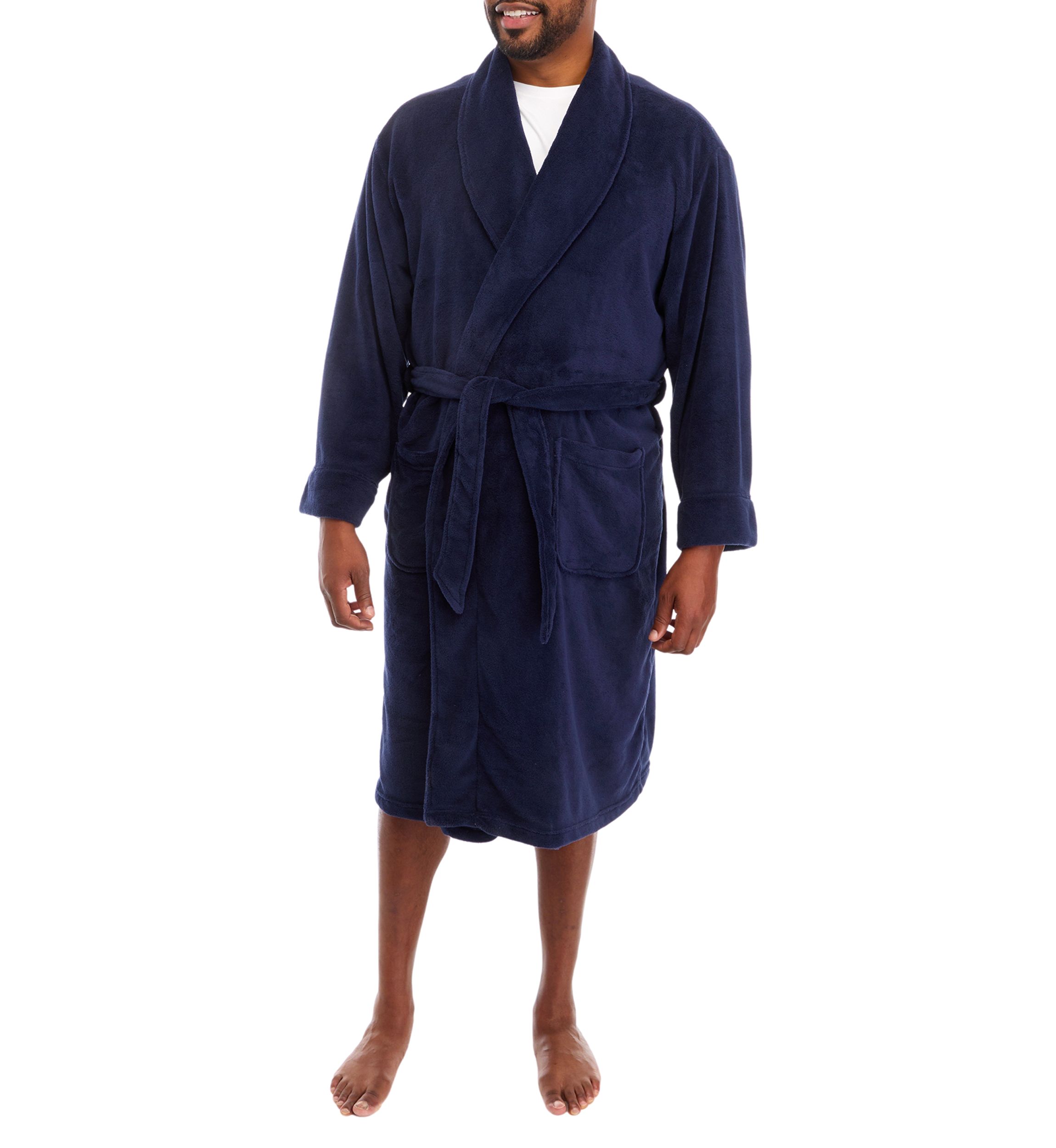 Big & Tall Solid Comfort Soft Robe