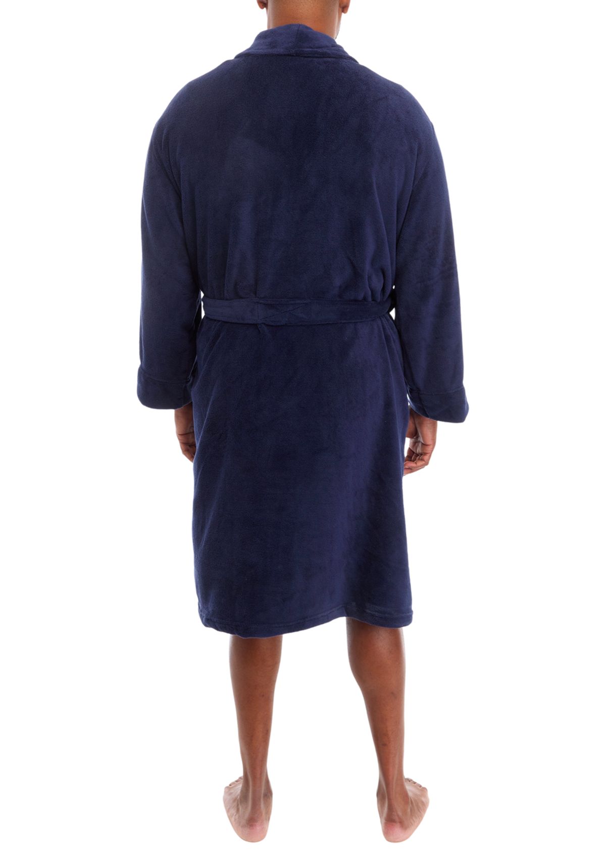 Big & Tall Solid Comfort Soft Robe