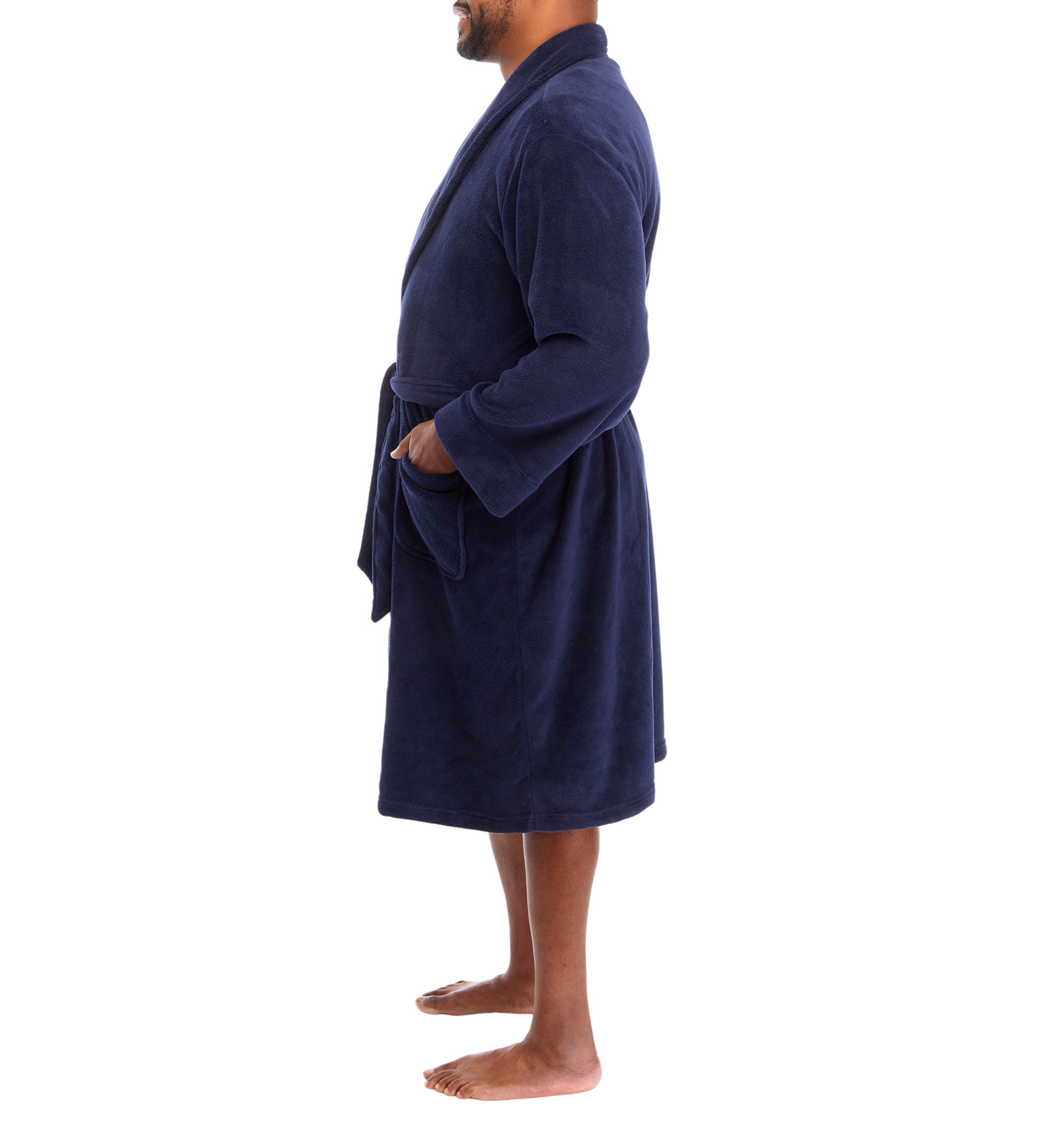 Big & Tall Solid Comfort Soft Robe
