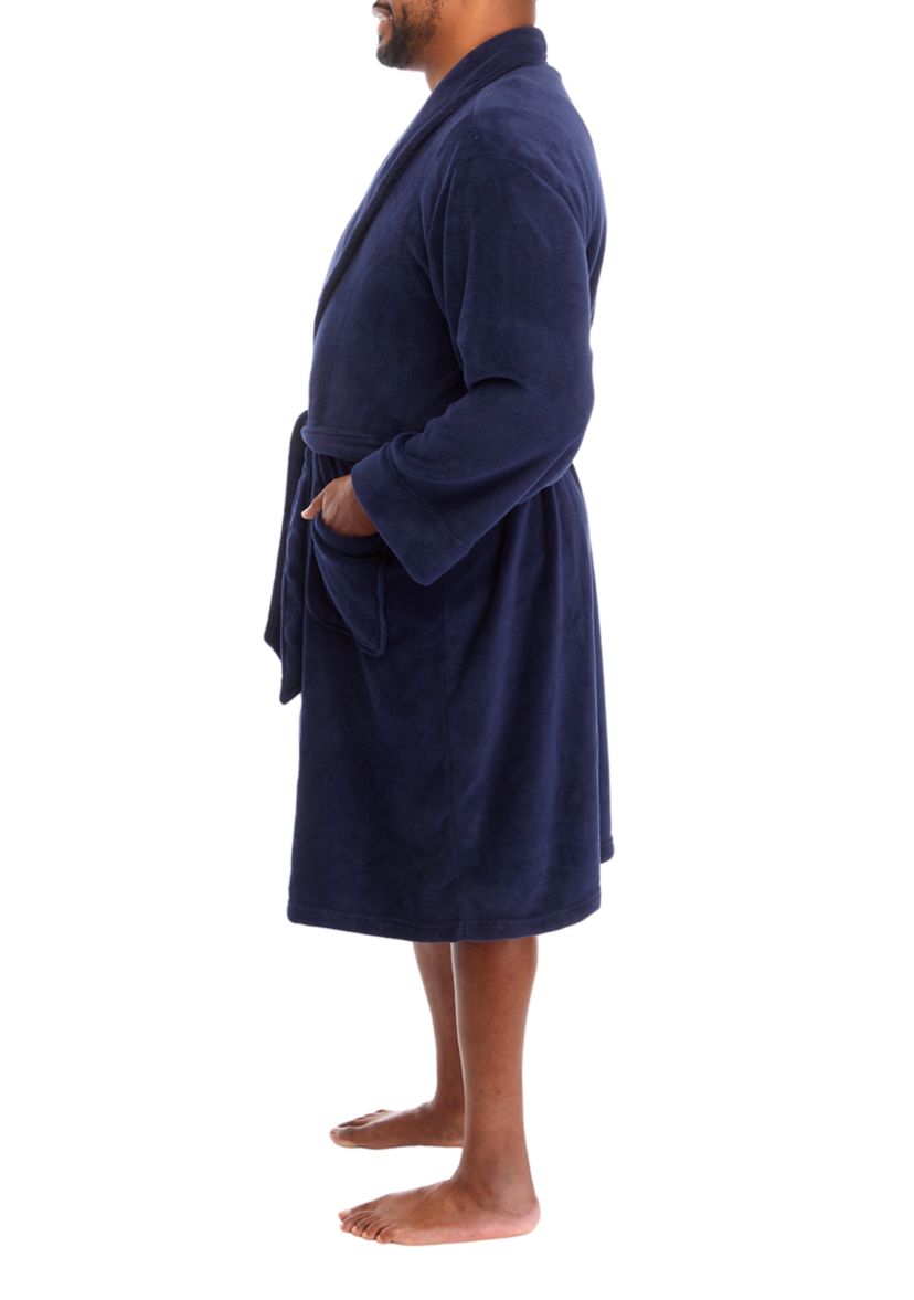 Big & Tall Solid Comfort Soft Robe