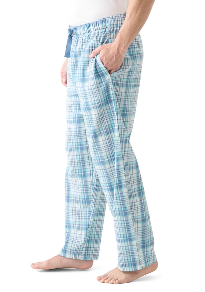 Yarn Dye Plaid Woven Pajama Pants 