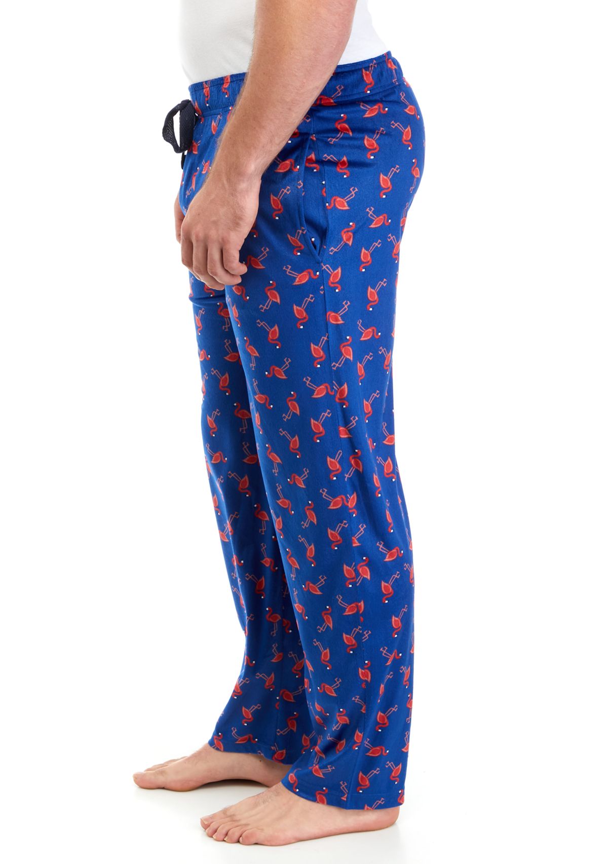 Big & Tall Printed Fleece Pants
