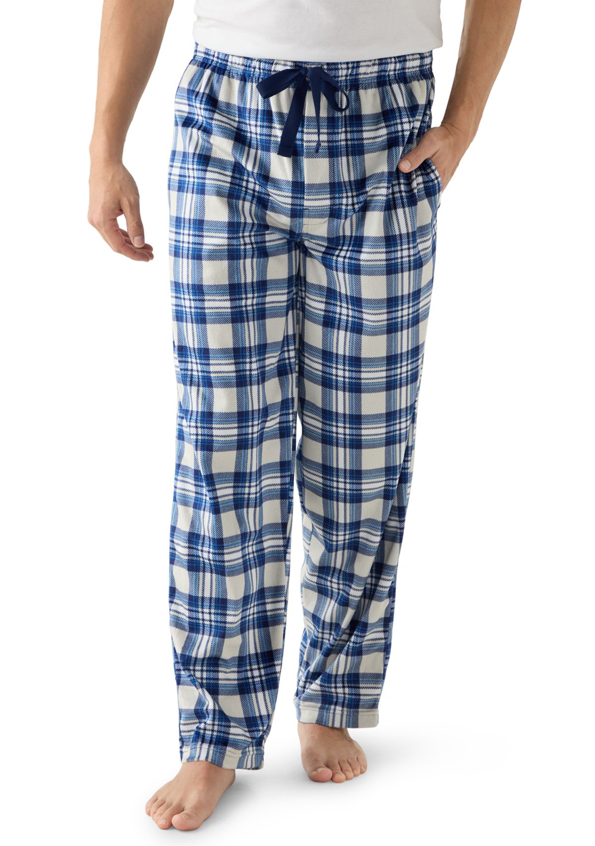 Mens Lite Touch Fleece Sleep Pants