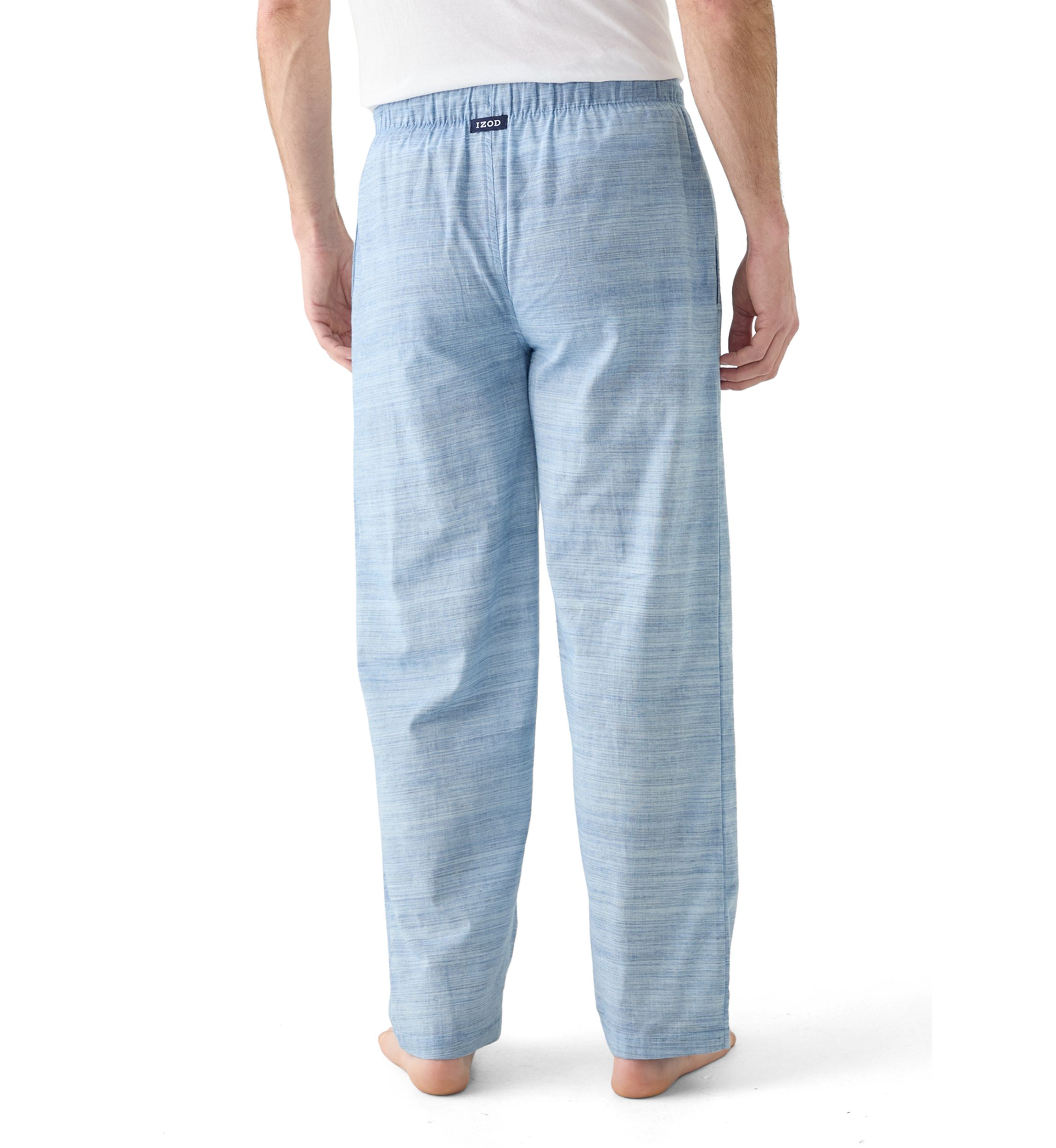 Yarn Dyed Woven Slub Poplin Pajama Pants