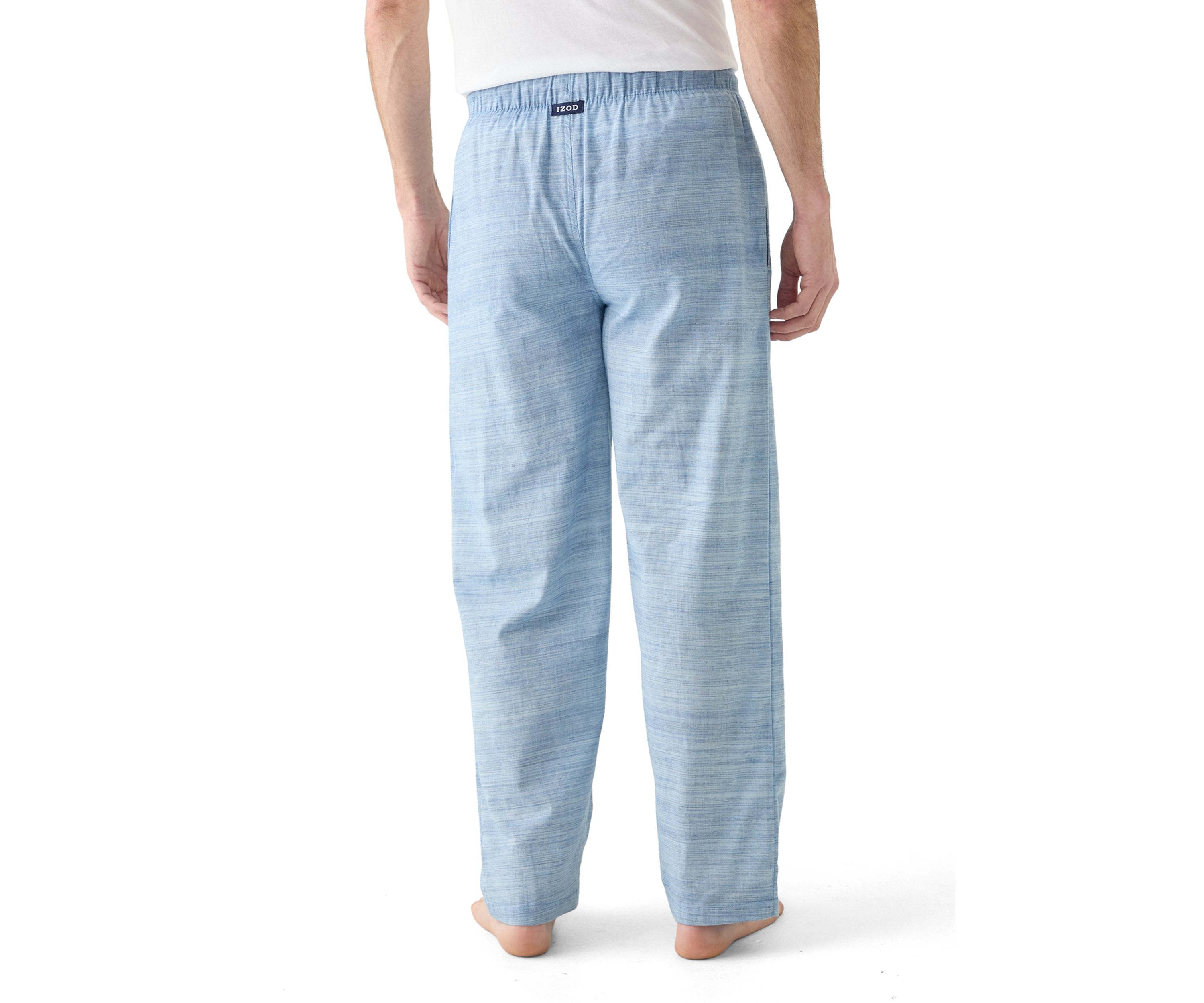Yarn Dyed Woven Slub Poplin Pajama Pants
