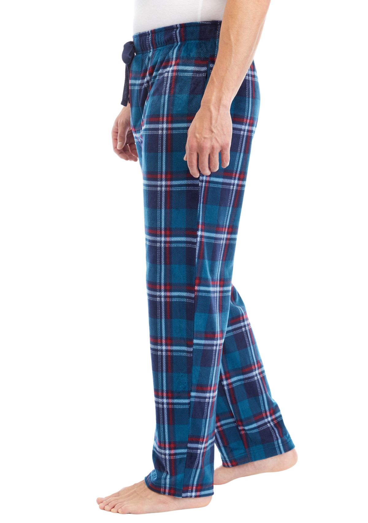Plaid Fleece Pants