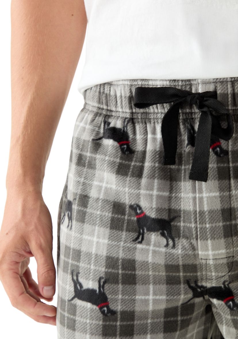 Sueded Fleece Pajama Pants