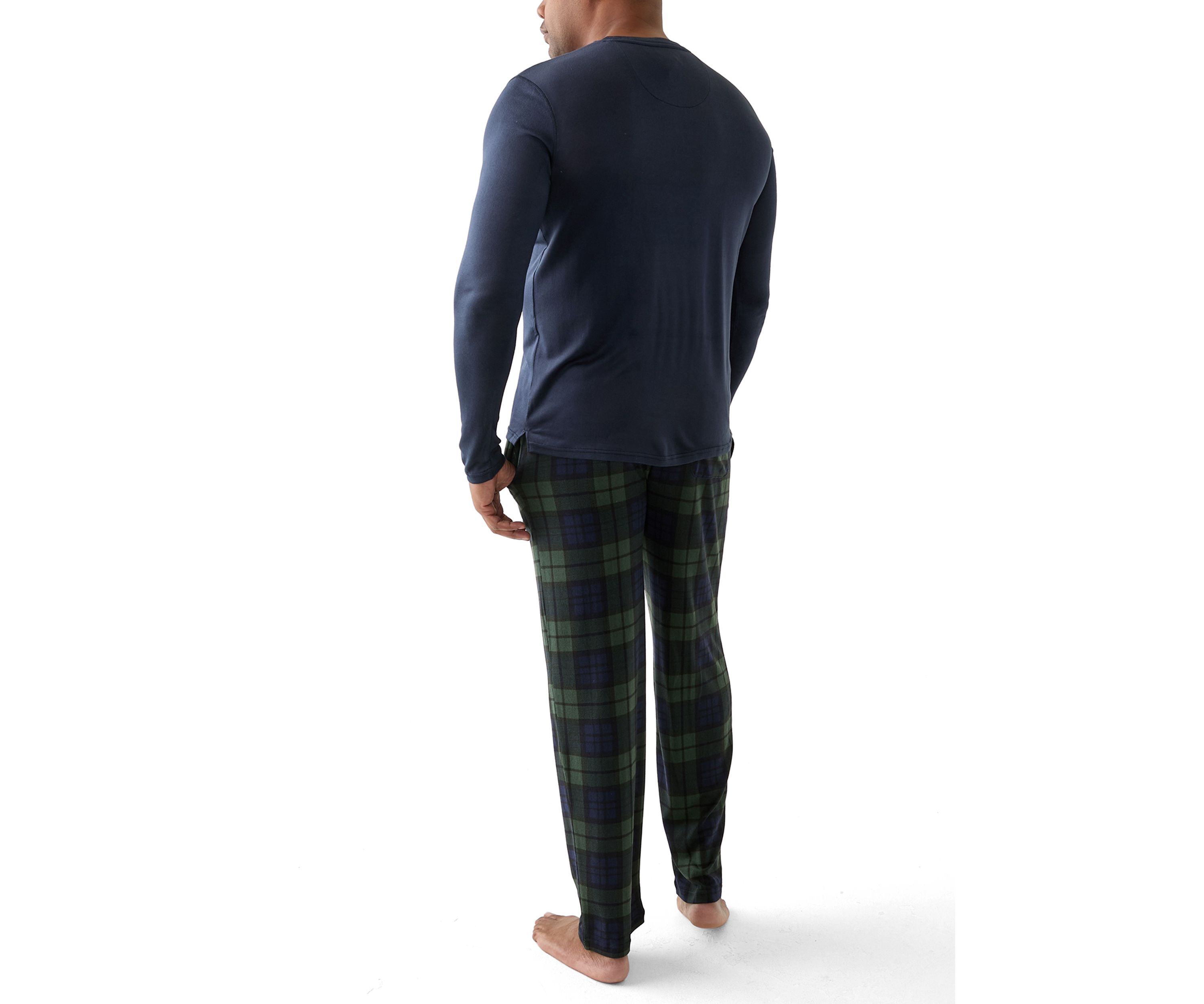 Big & Tall Sweater Knit Sleep Set