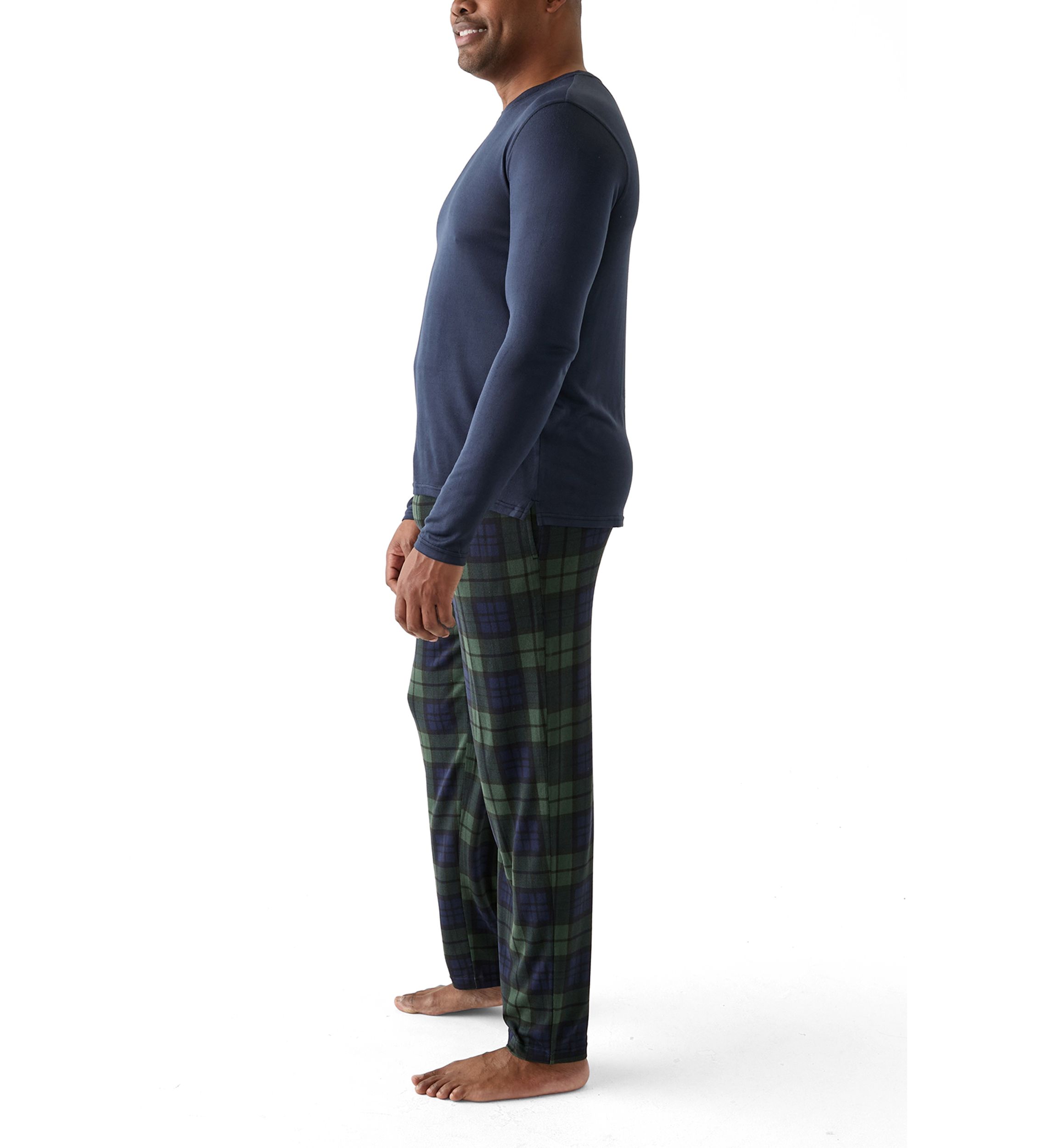 Big & Tall Sweater Knit Sleep Set
