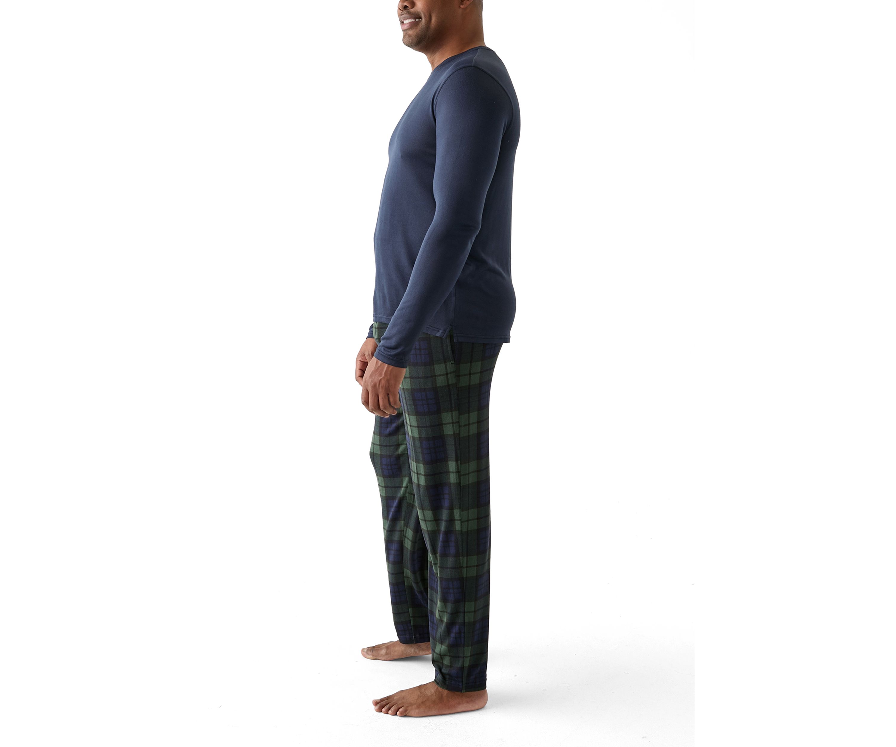 Big & Tall Sweater Knit Sleep Set
