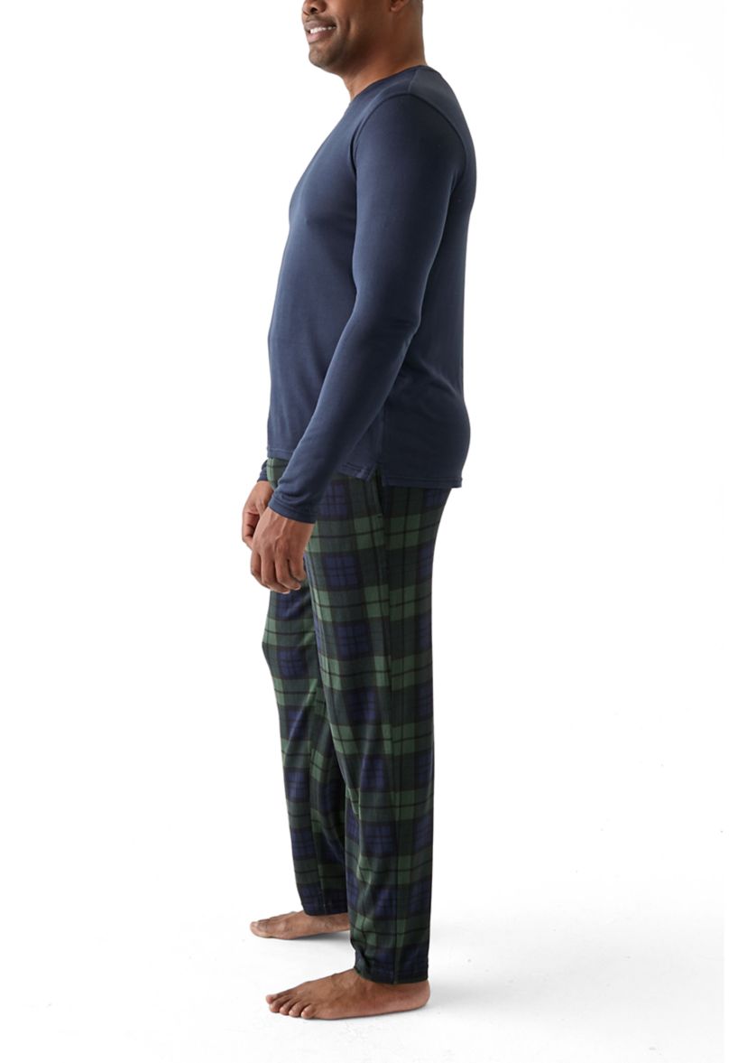 Big & Tall Sweater Knit Sleep Set