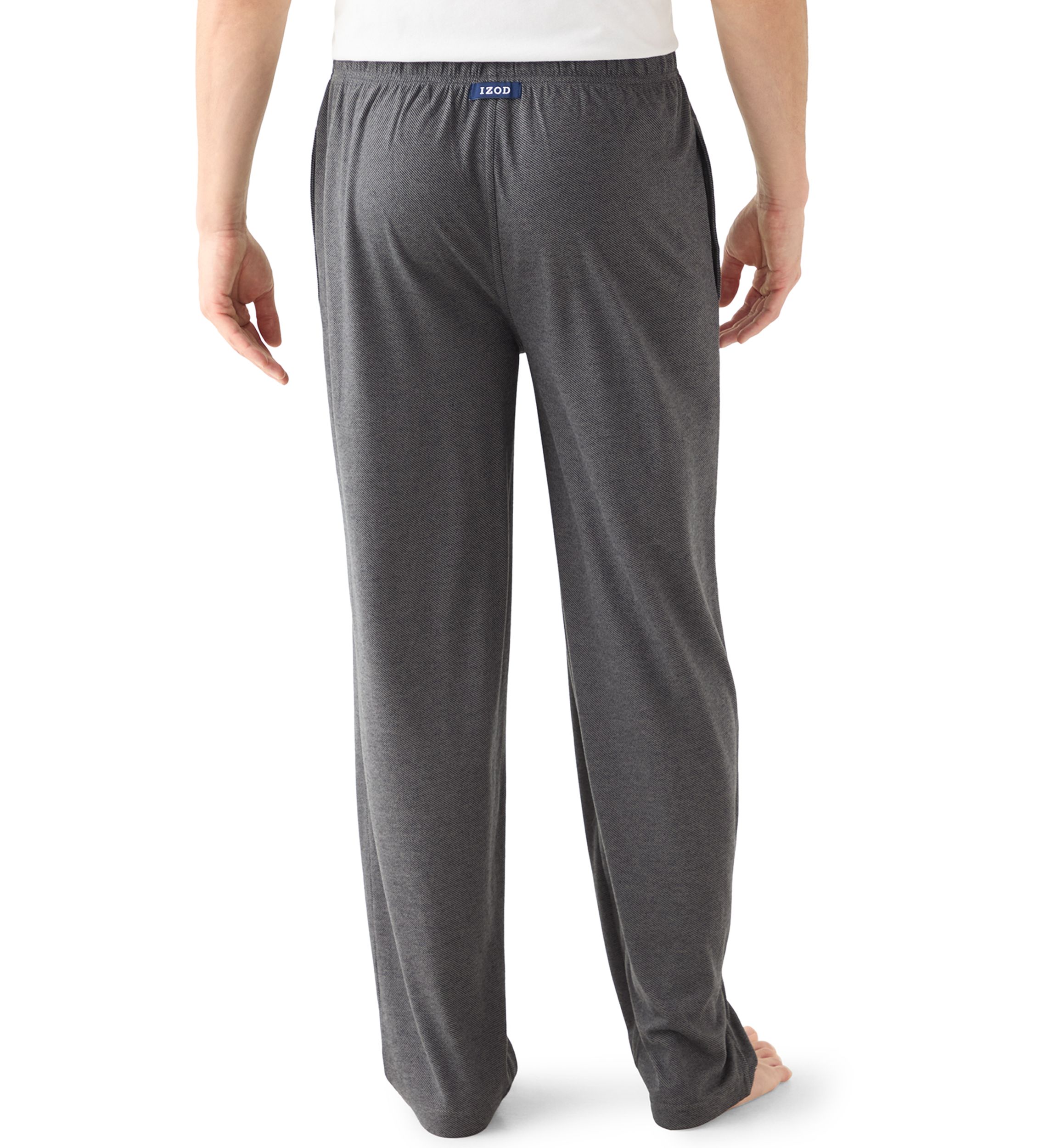 Pantaloni Pigiama Uomo In Flanella Di Cotone IZOD - Morbidi Con Tasche E Cintura Elastica