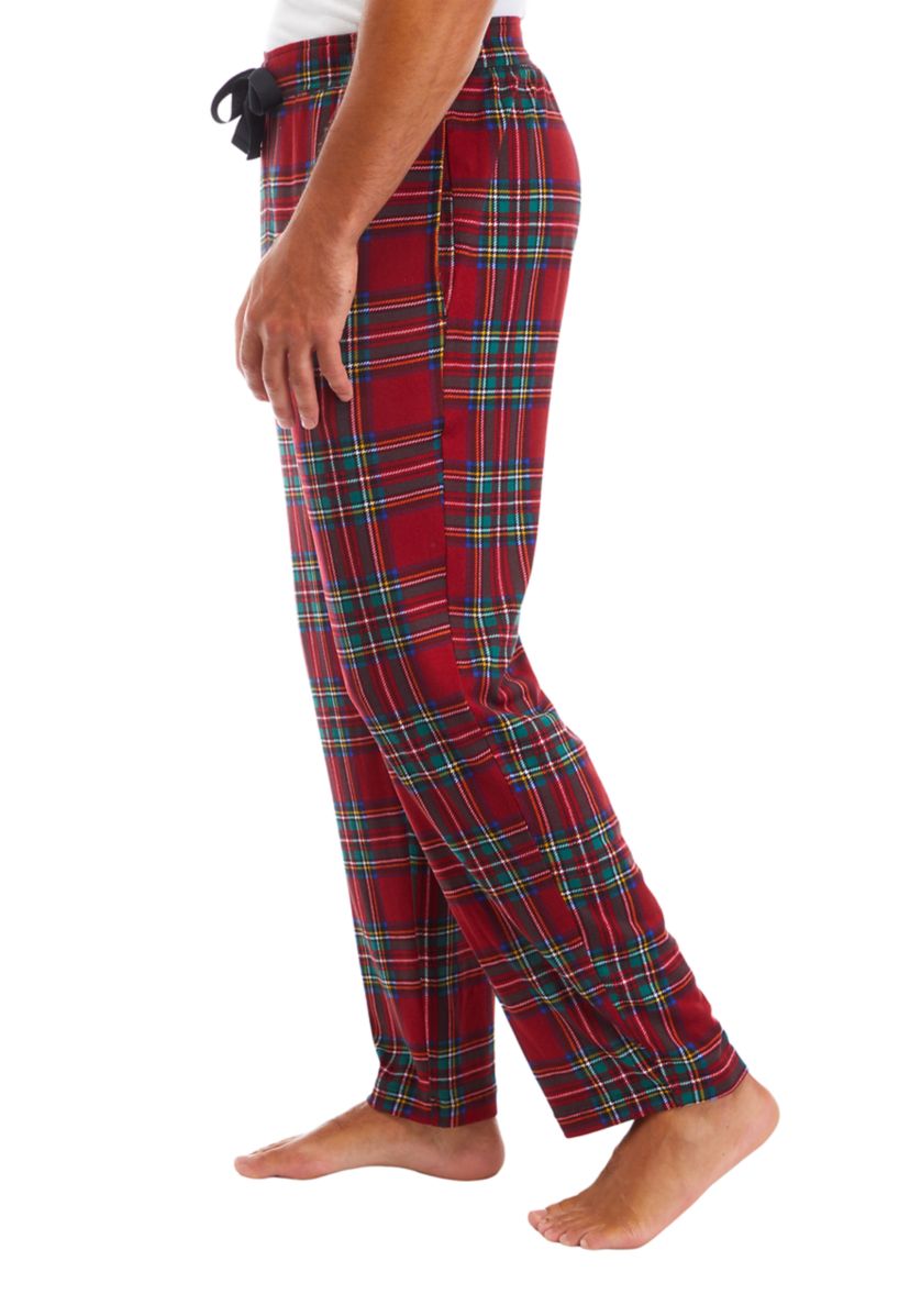 Sweater Knit Printed Pants