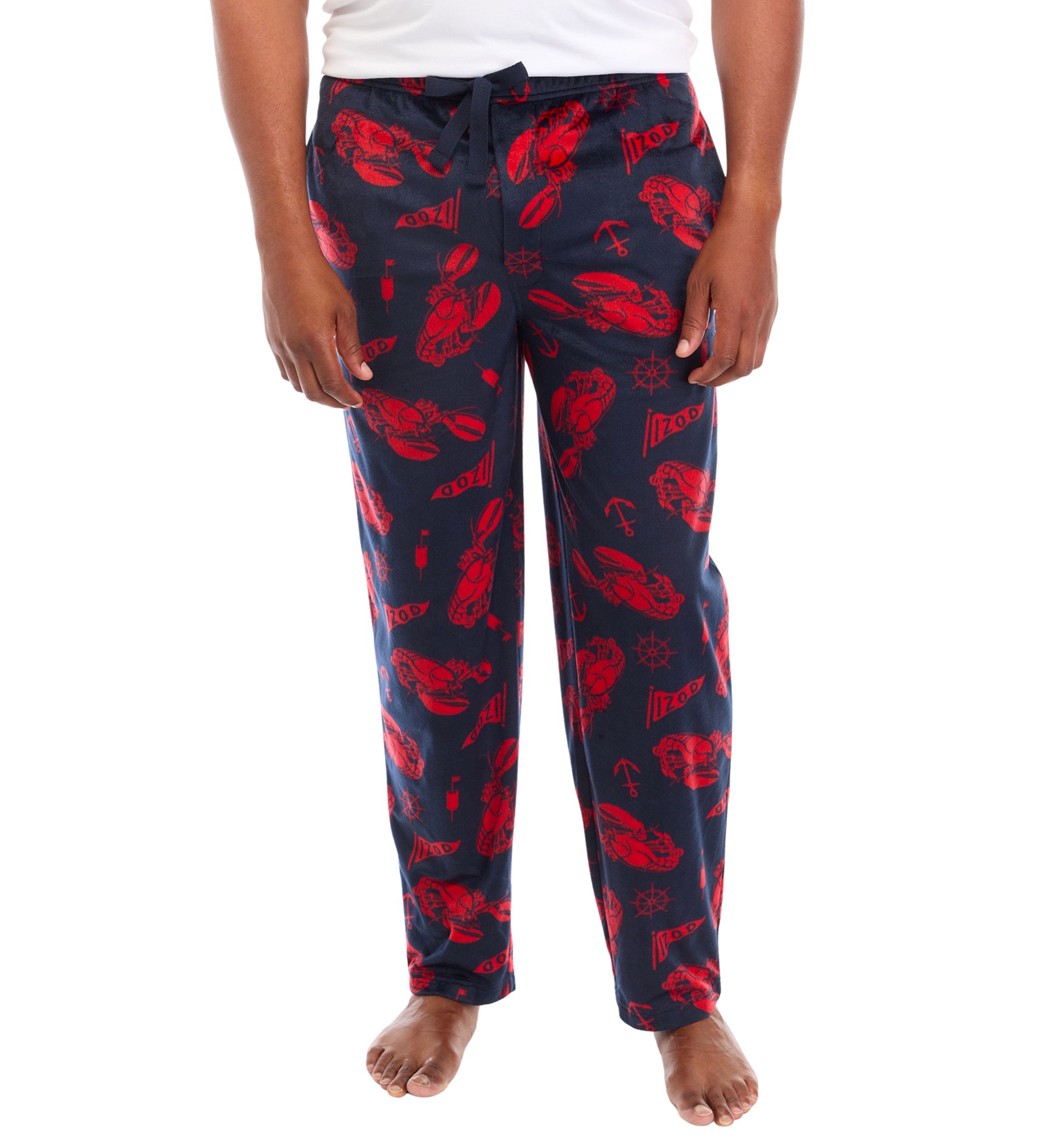 Big & Tall Printed Silky Fleece Pants