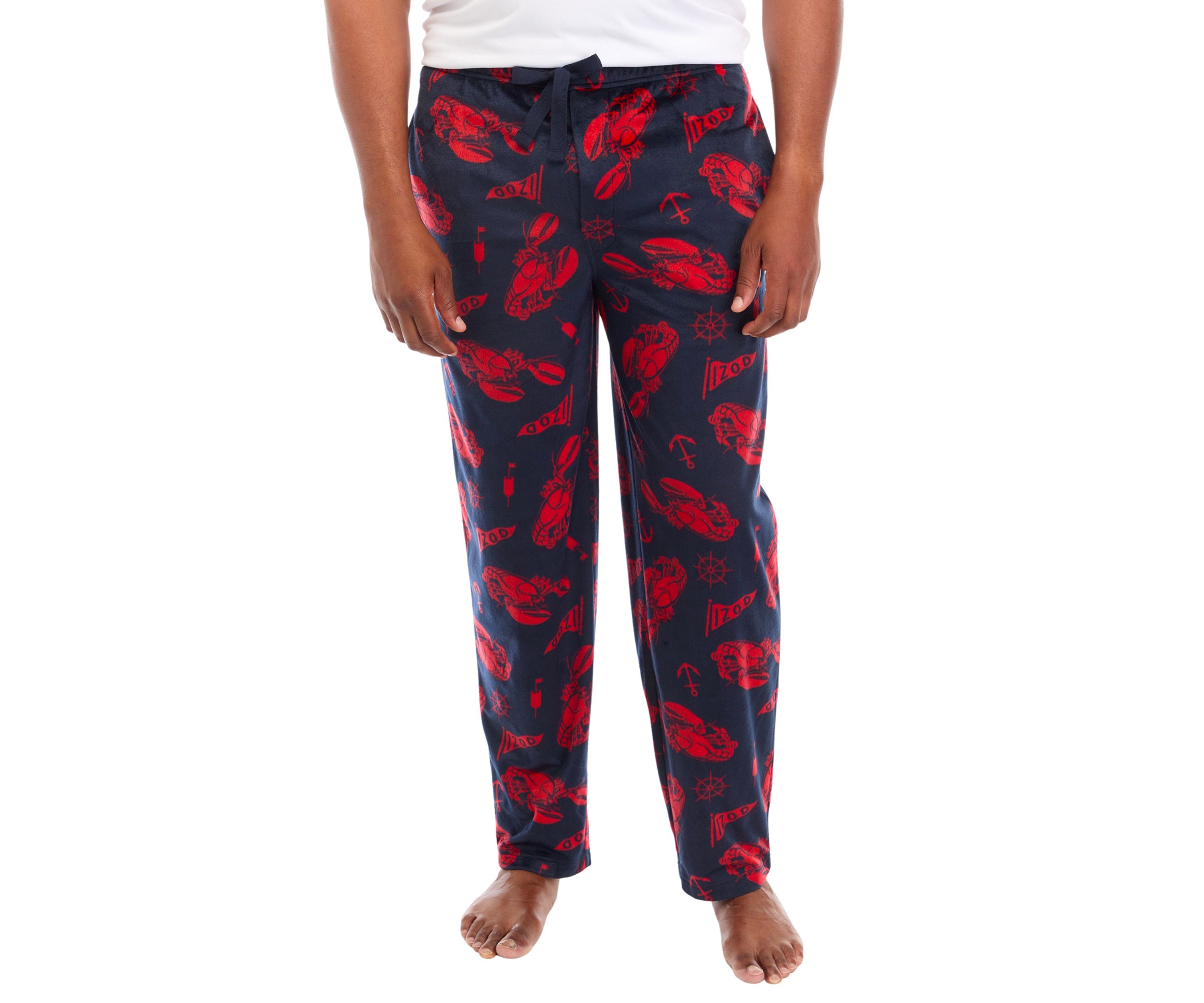 Big & Tall Printed Silky Fleece Pants