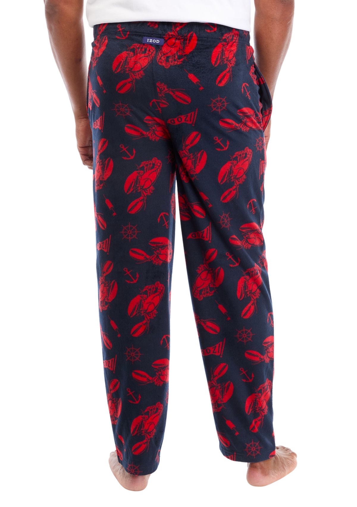 Big & Tall Printed Silky Fleece Pants