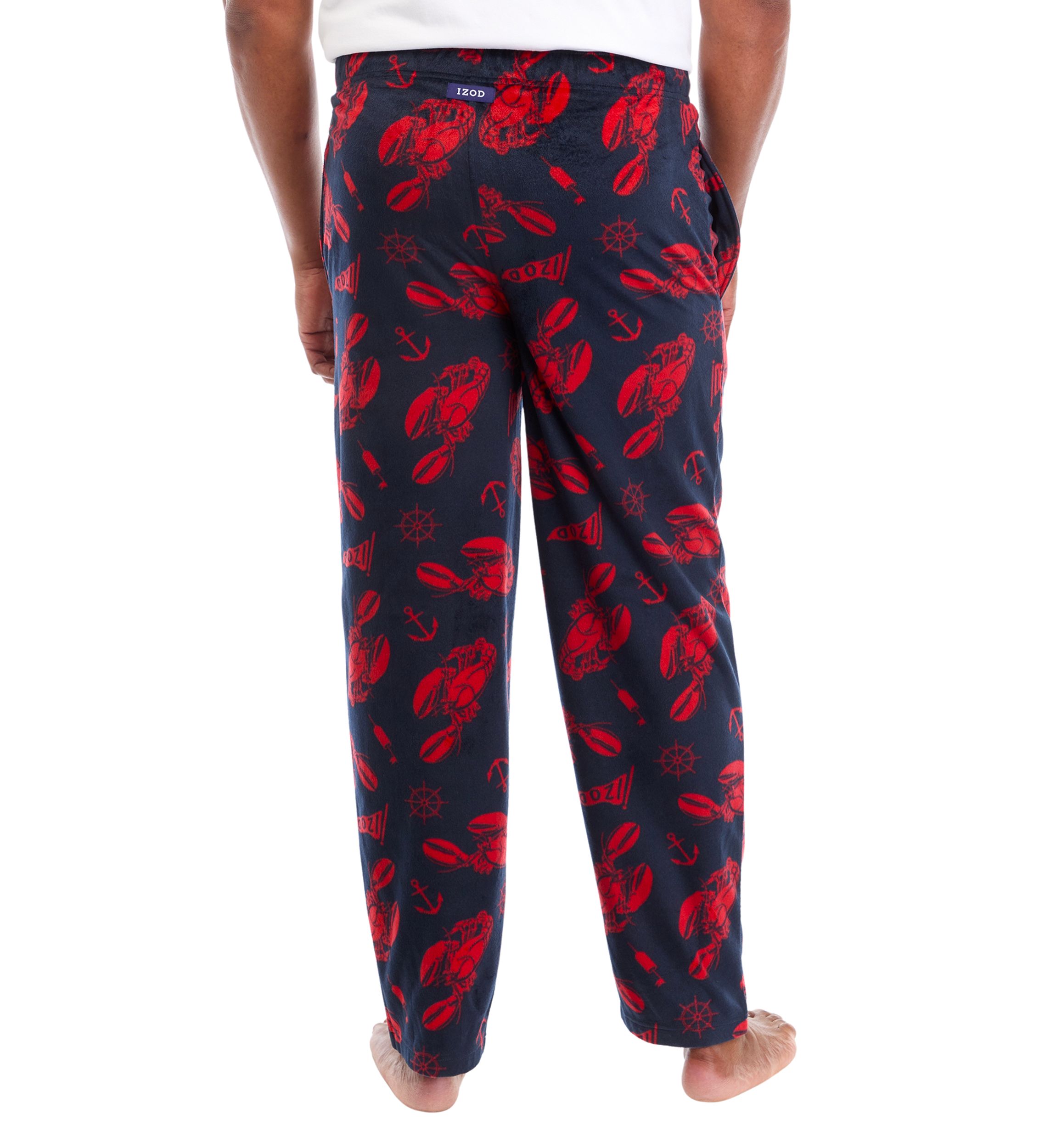 Big & Tall Printed Silky Fleece Pants