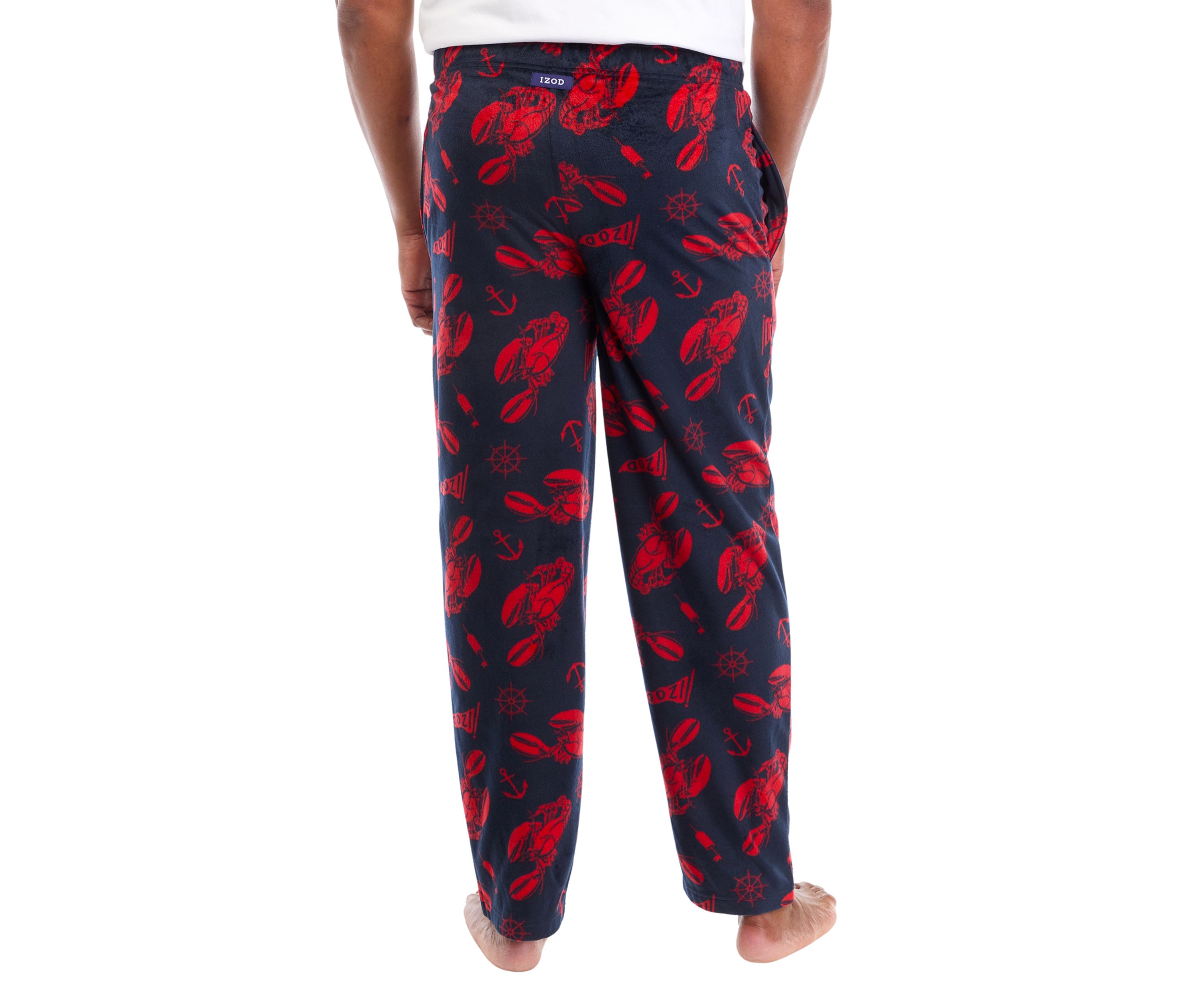 Big & Tall Printed Silky Fleece Pants
