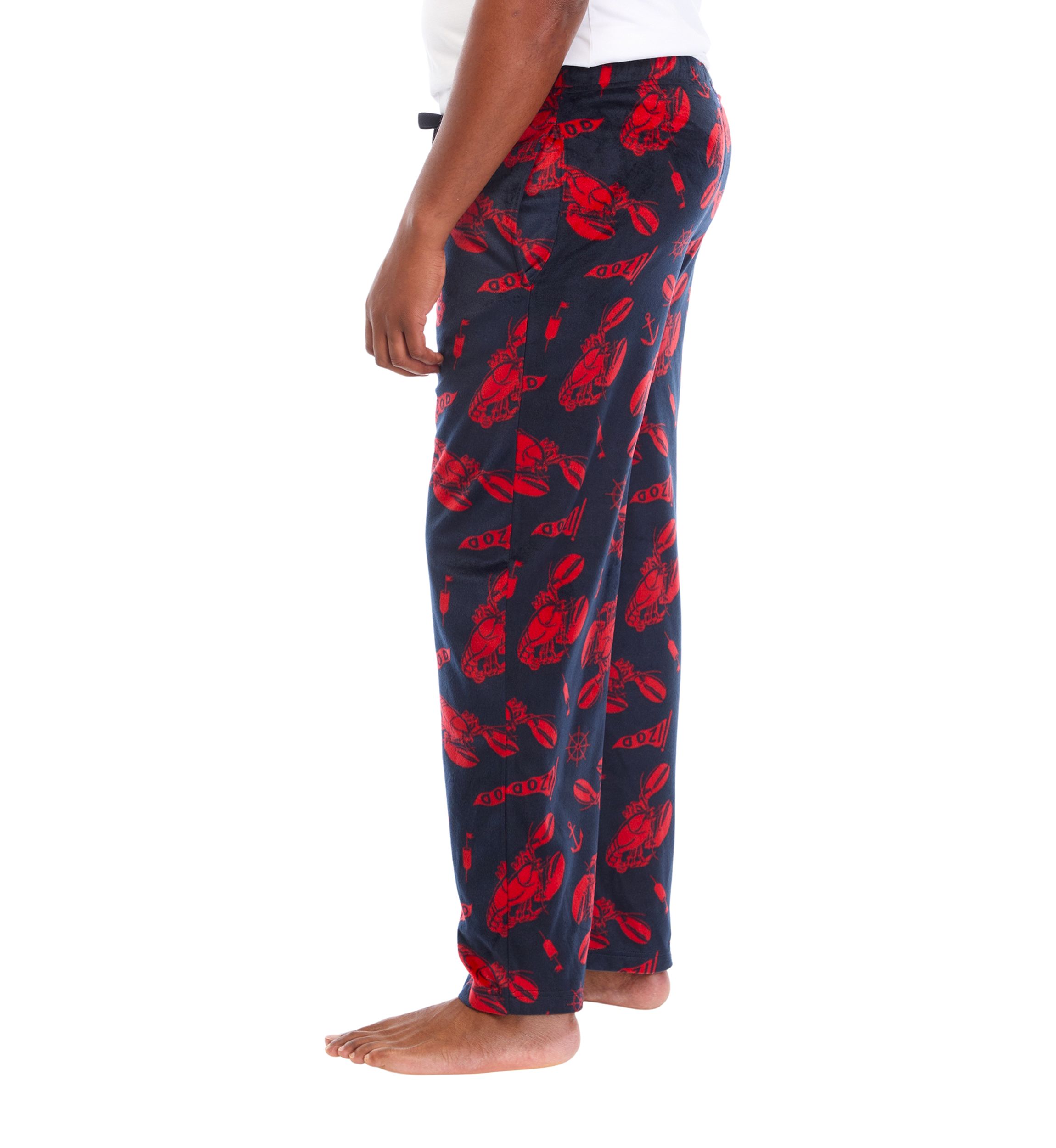 Big & Tall Printed Silky Fleece Pants