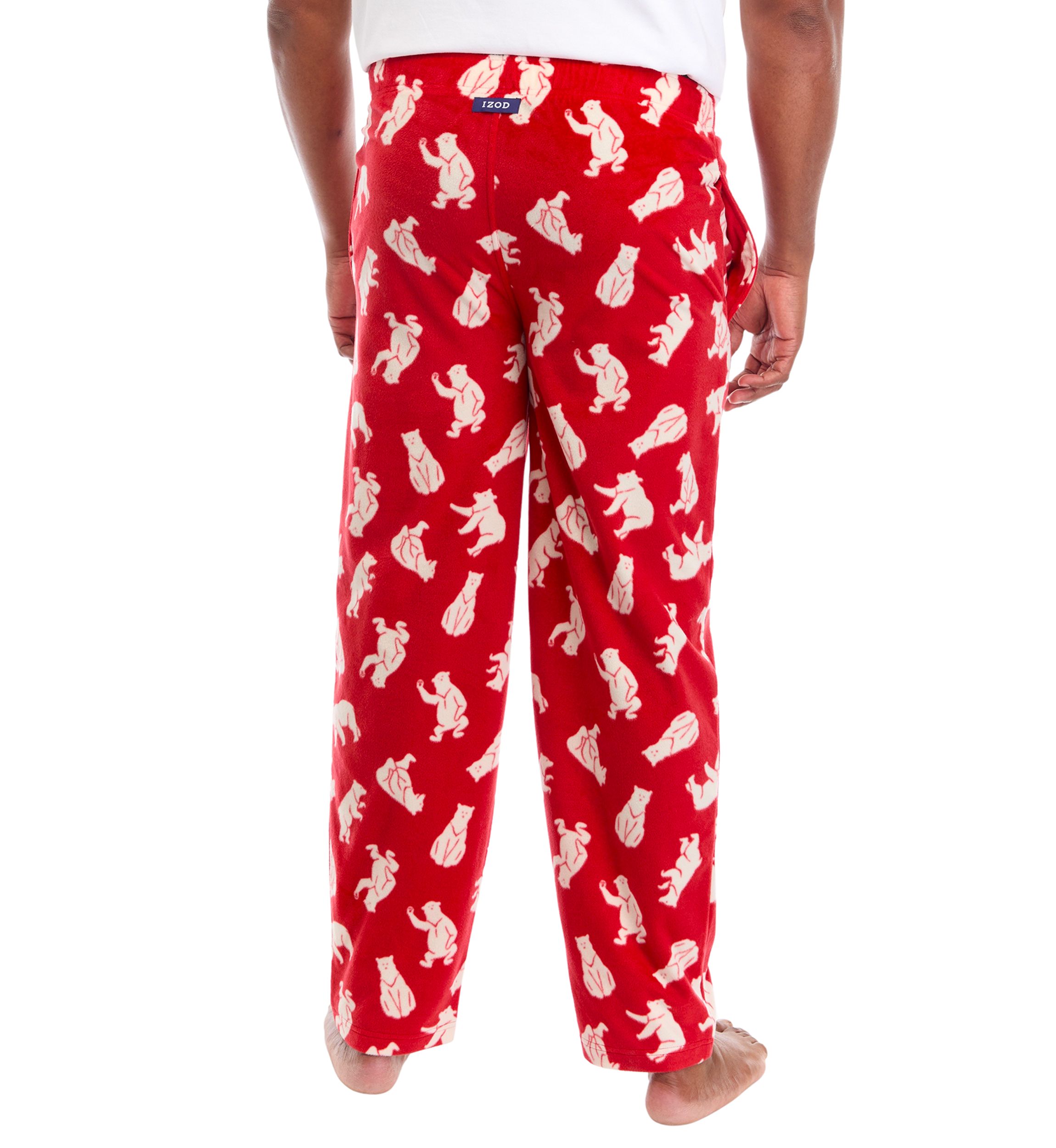 Big & Tall Printed Silky Fleece Pants