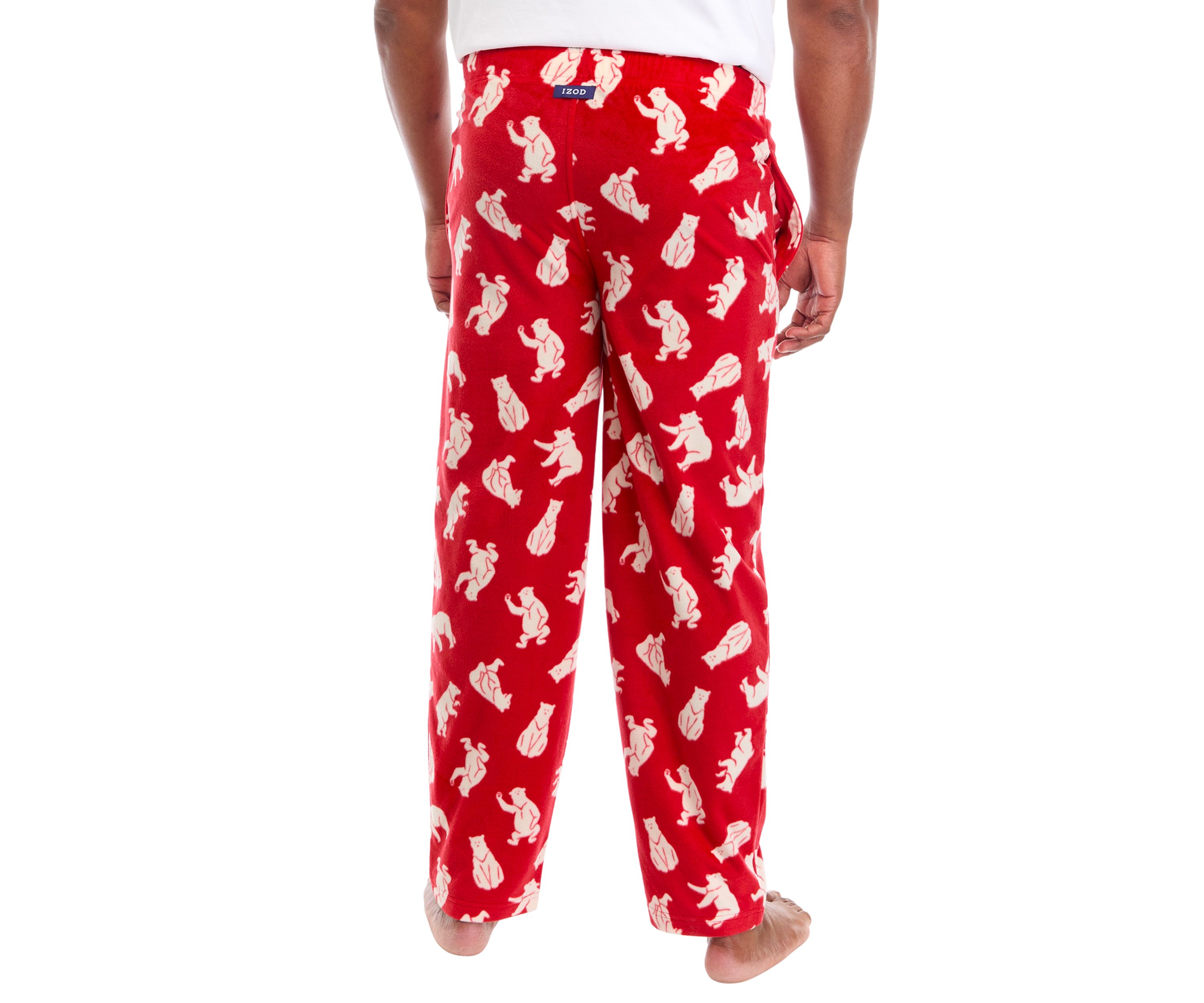 Big & Tall Printed Silky Fleece Pants