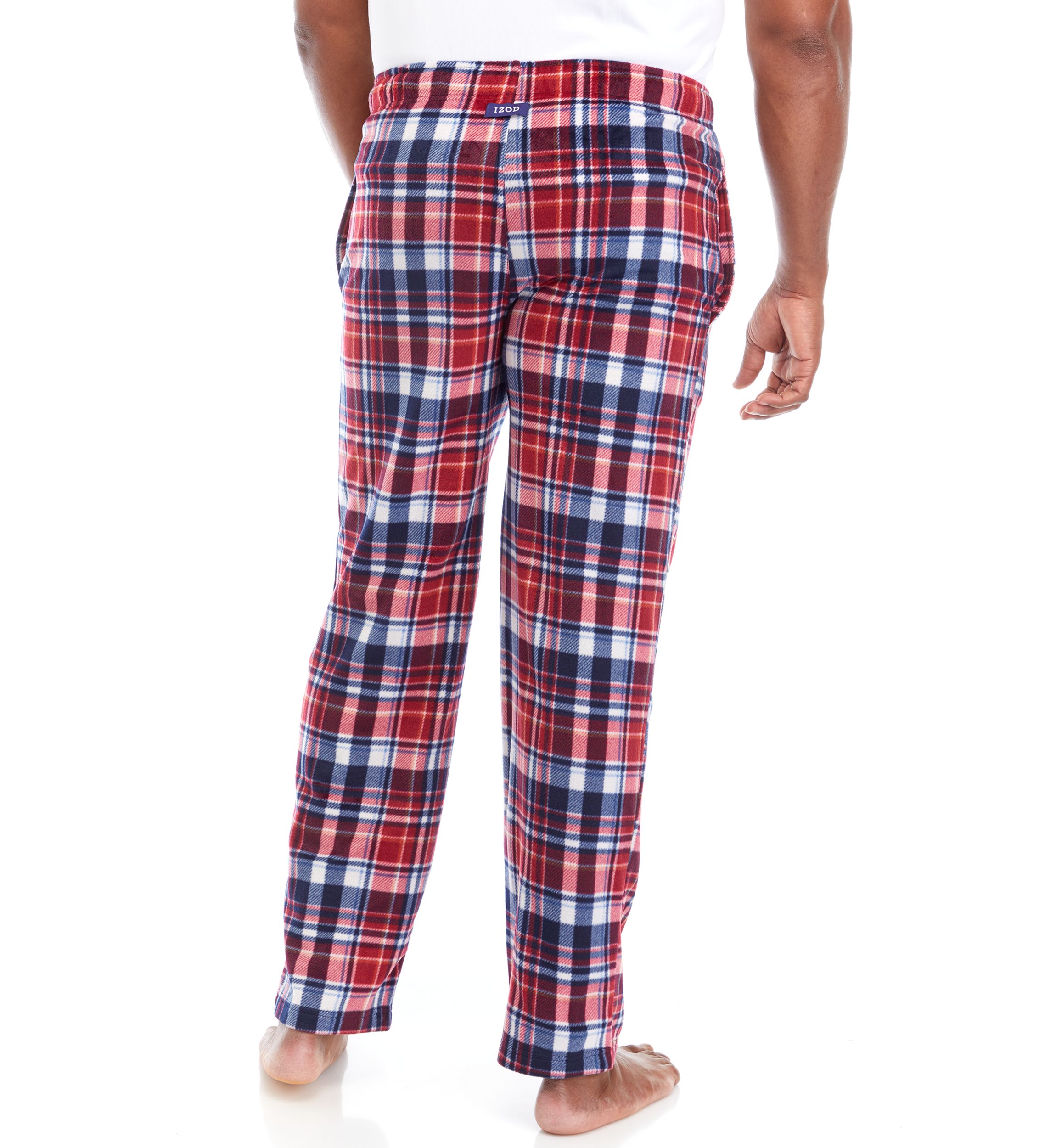 Big & Tall  Plaid Fleece Pajama Pants 